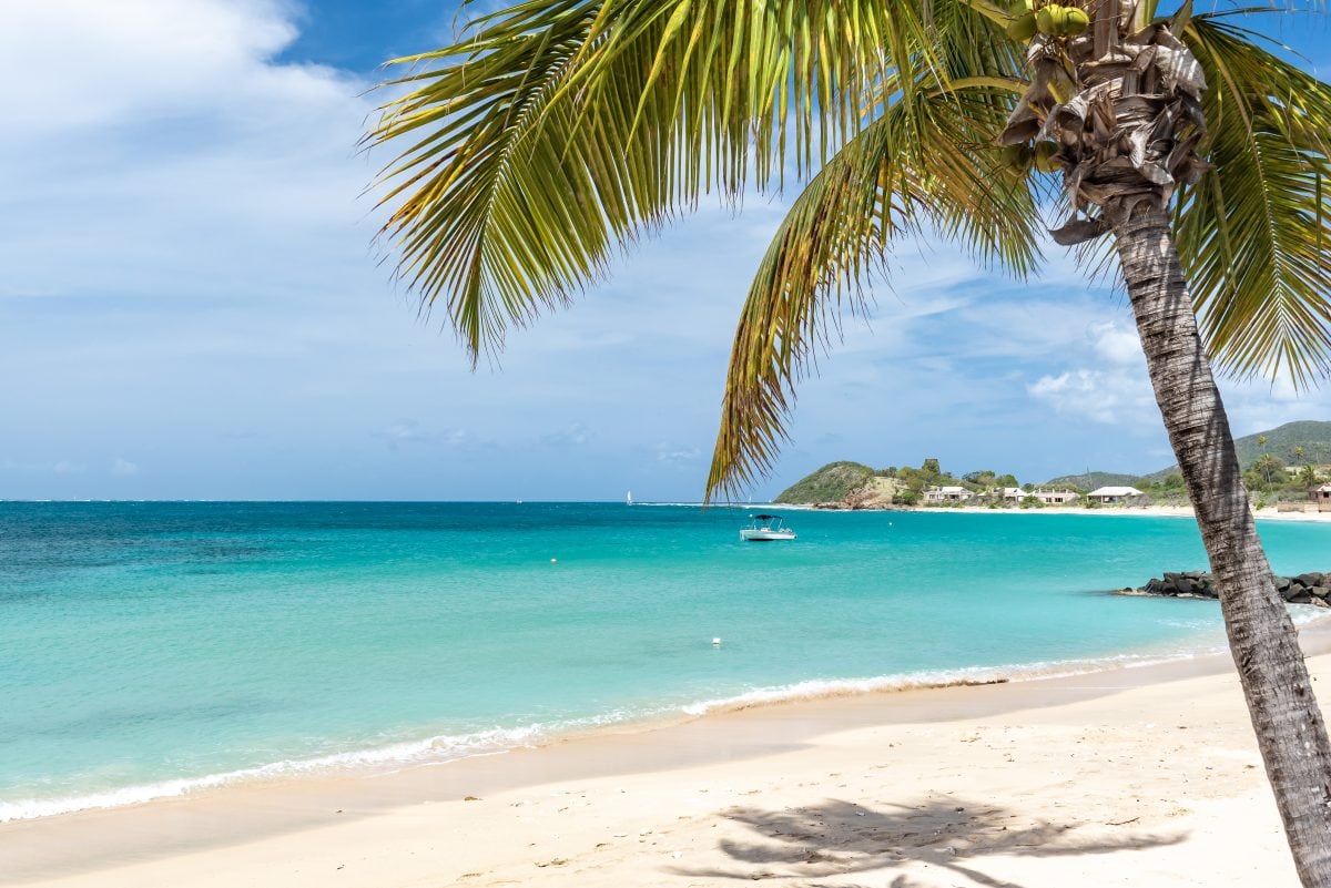 Bay Beach at Curtain Bluff