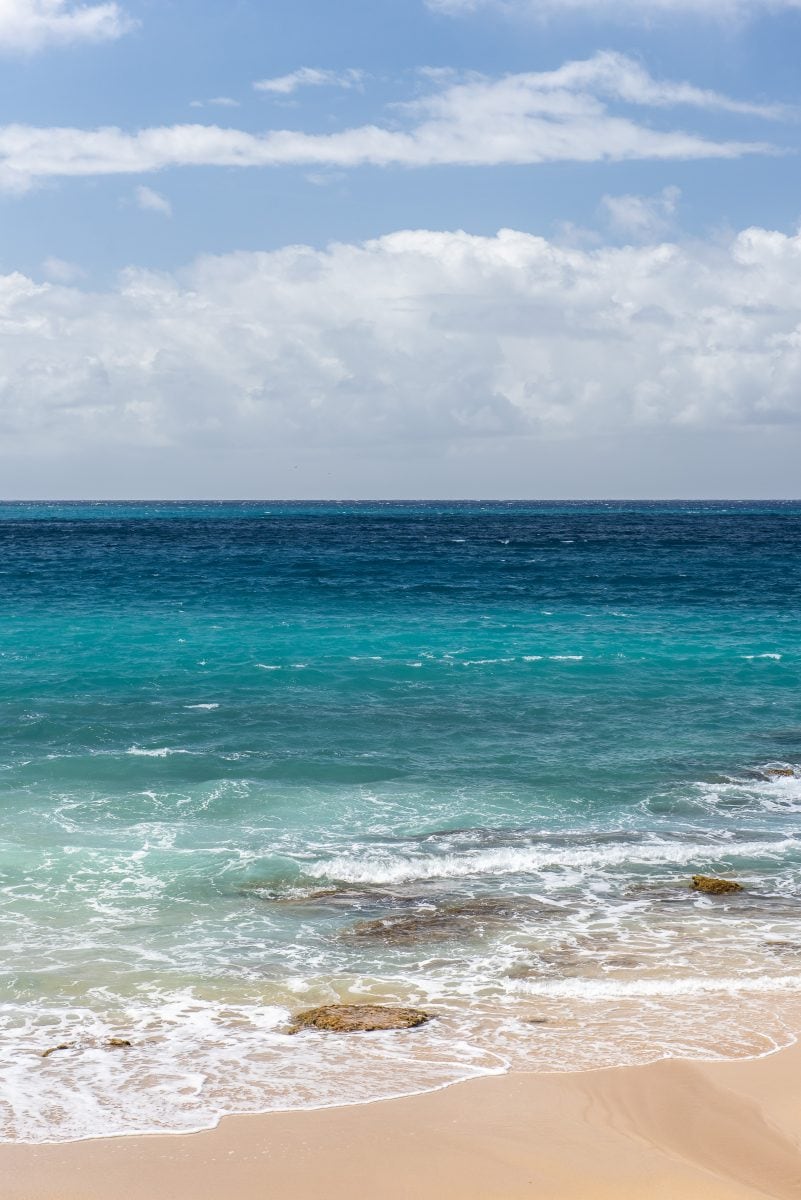 Surf Beach, Curtain Bluff