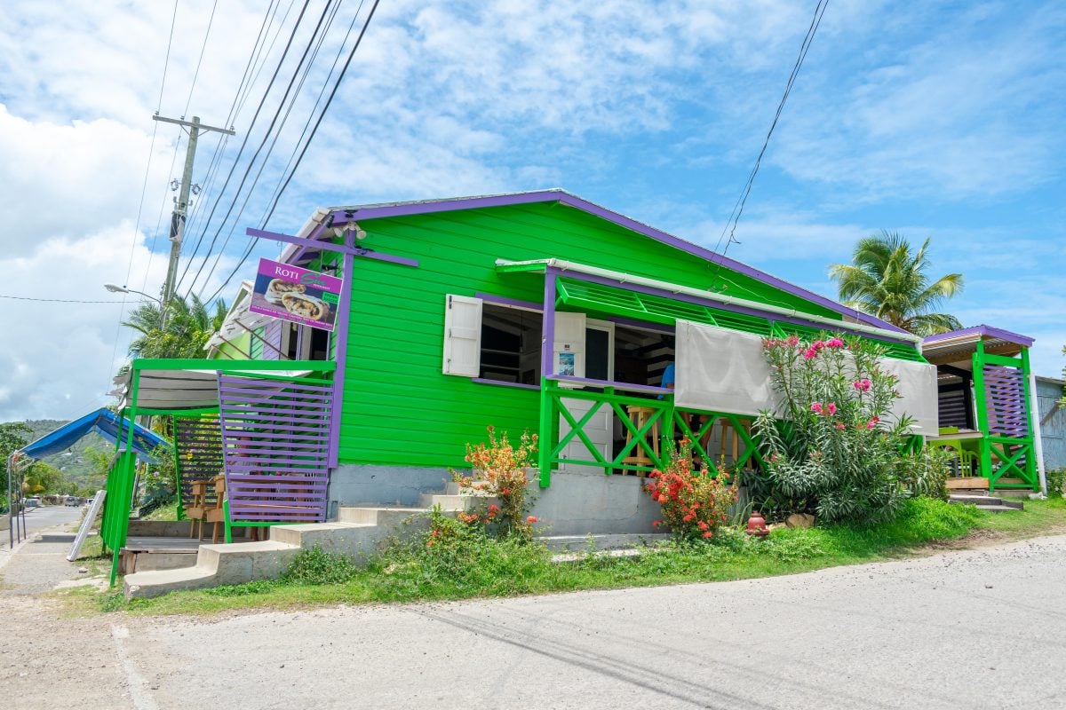 Roti Sue on Dockyard Drive, Antigua | SBPR