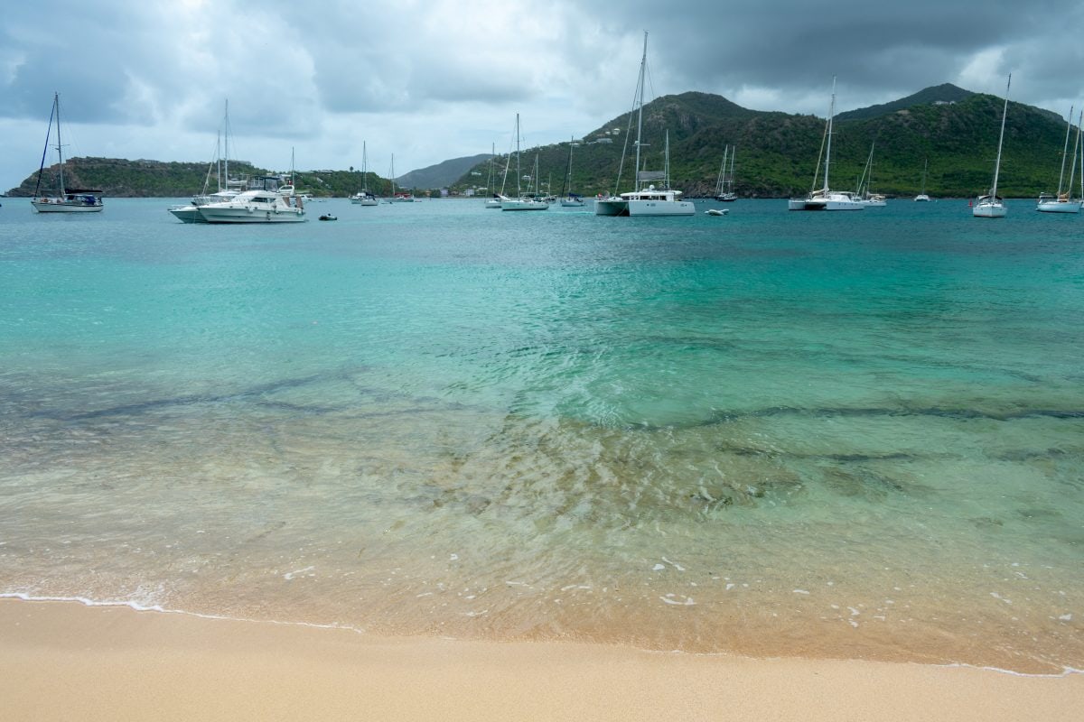 Rainy Afternoon on Pigeon Point Beach, Antigua | SBPR