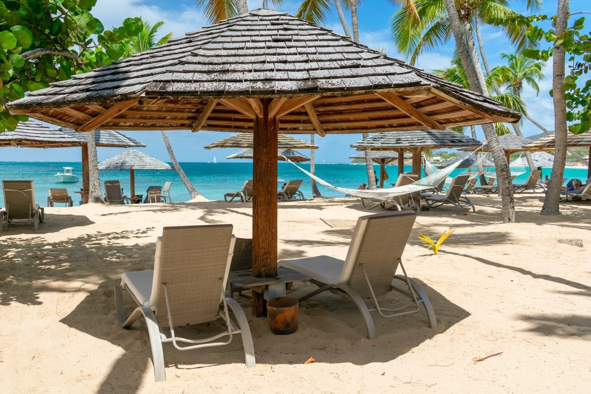 Good seats (and much more) available at 20% savings right now at Curtain Bluff, Antigua | SBPR