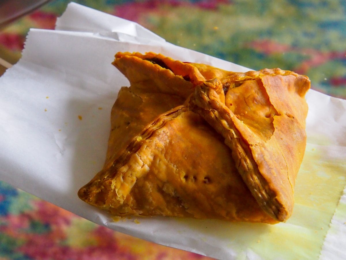 Decidedly distinctive Jamaican Patty from Devon House Bakery, Kingston, Jamaica | SBPR