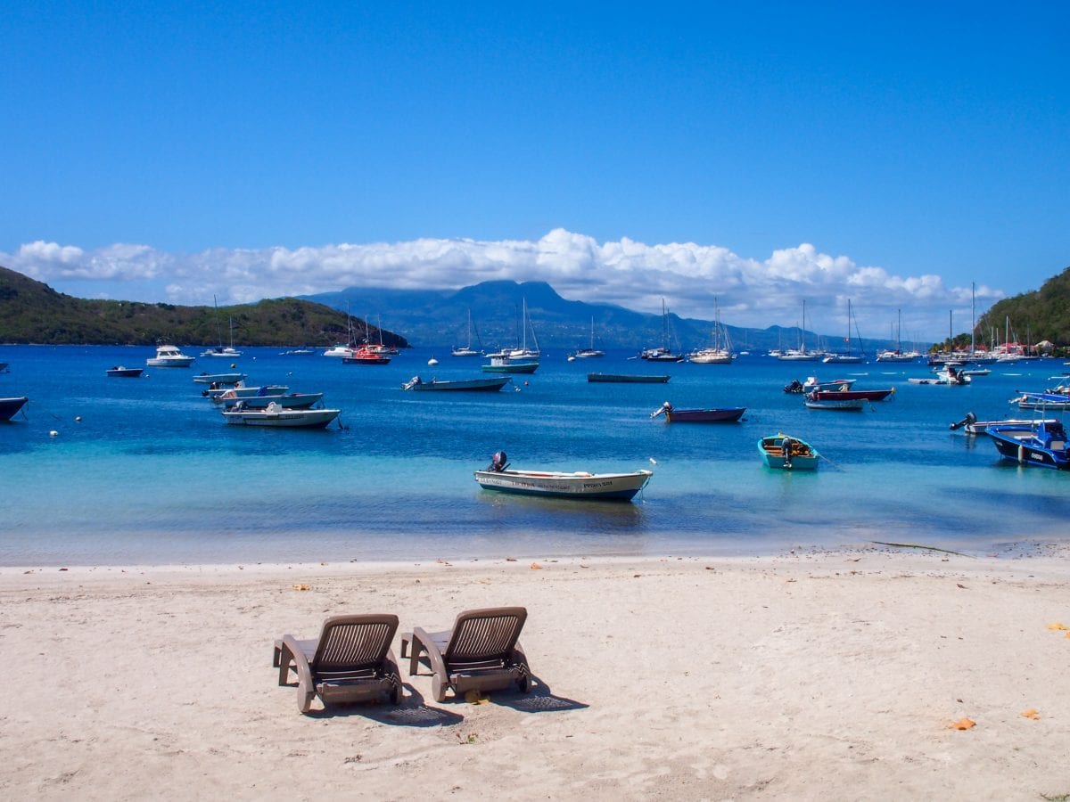 Ahh, La Plage! The beach at Hotel LoBleu in Terre-de-Haut, Guadeloupe | SBPR