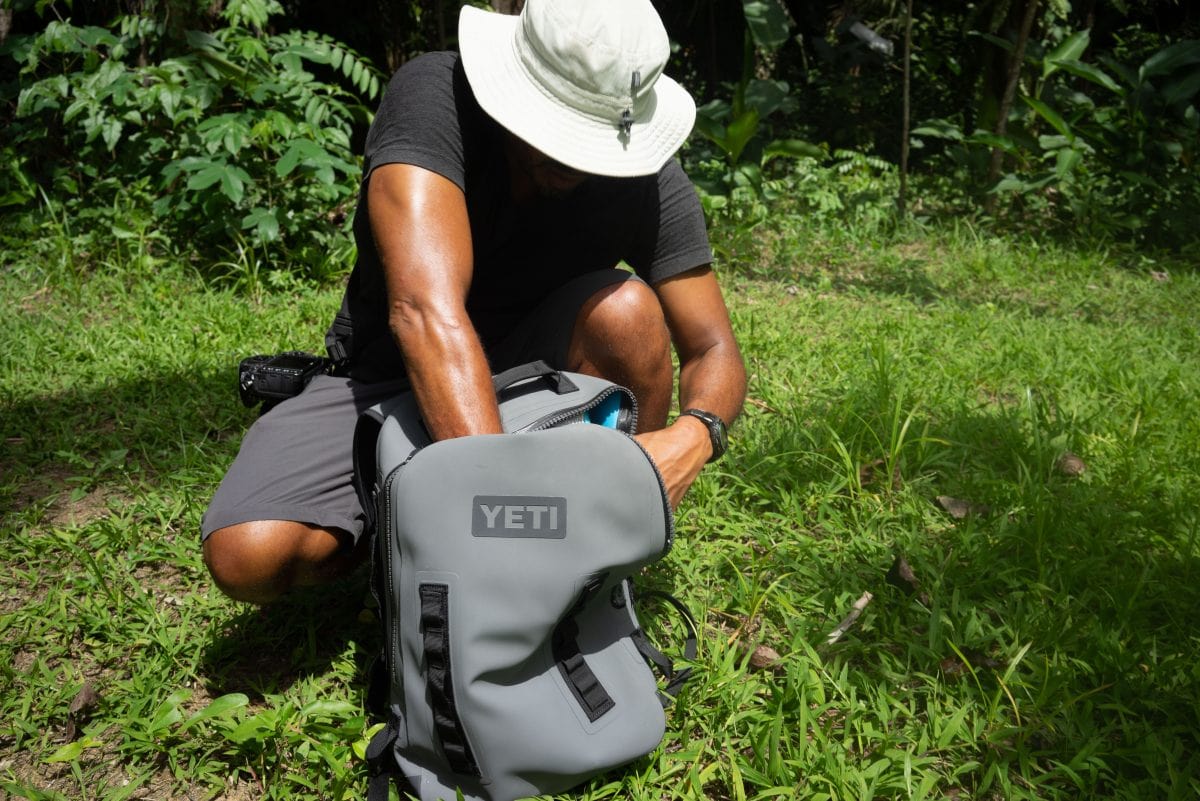 YETI Panga Submersible Backpack 28 in Storm Gray