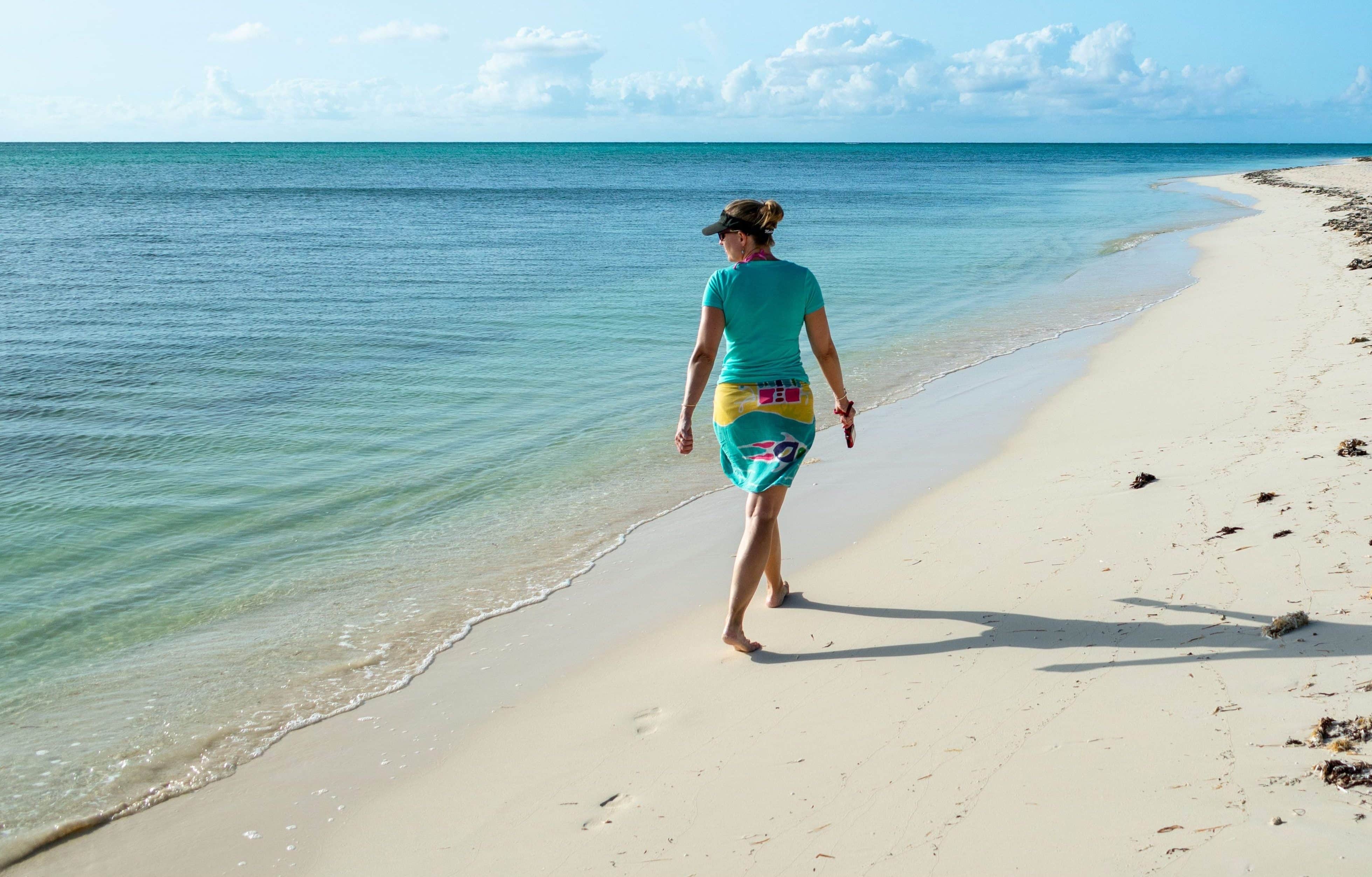 First Steps on Sandy Point, North Caicos | SBPR
