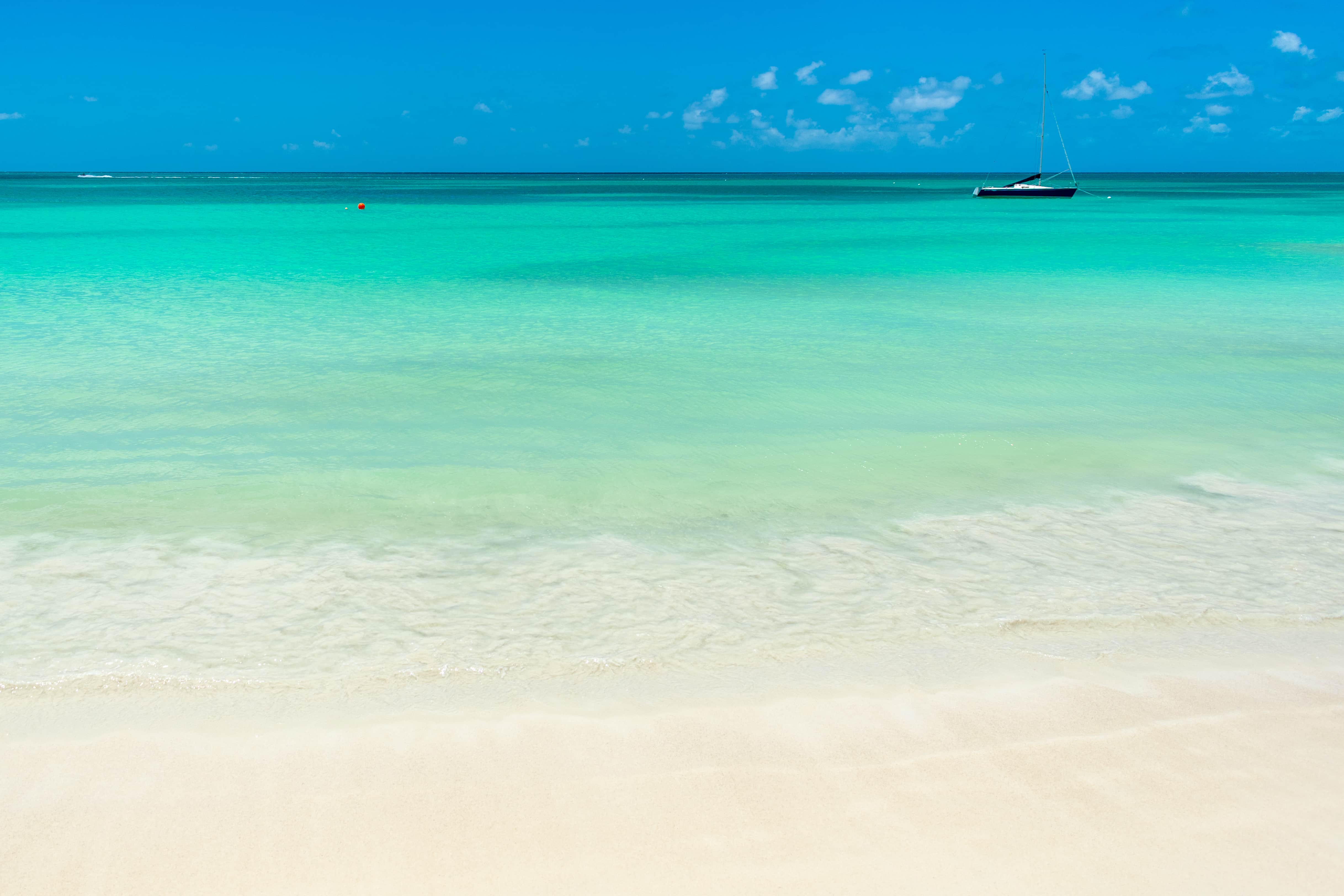 Dickenson Bay view from Ana's On The Beach, Antigua | SBPR