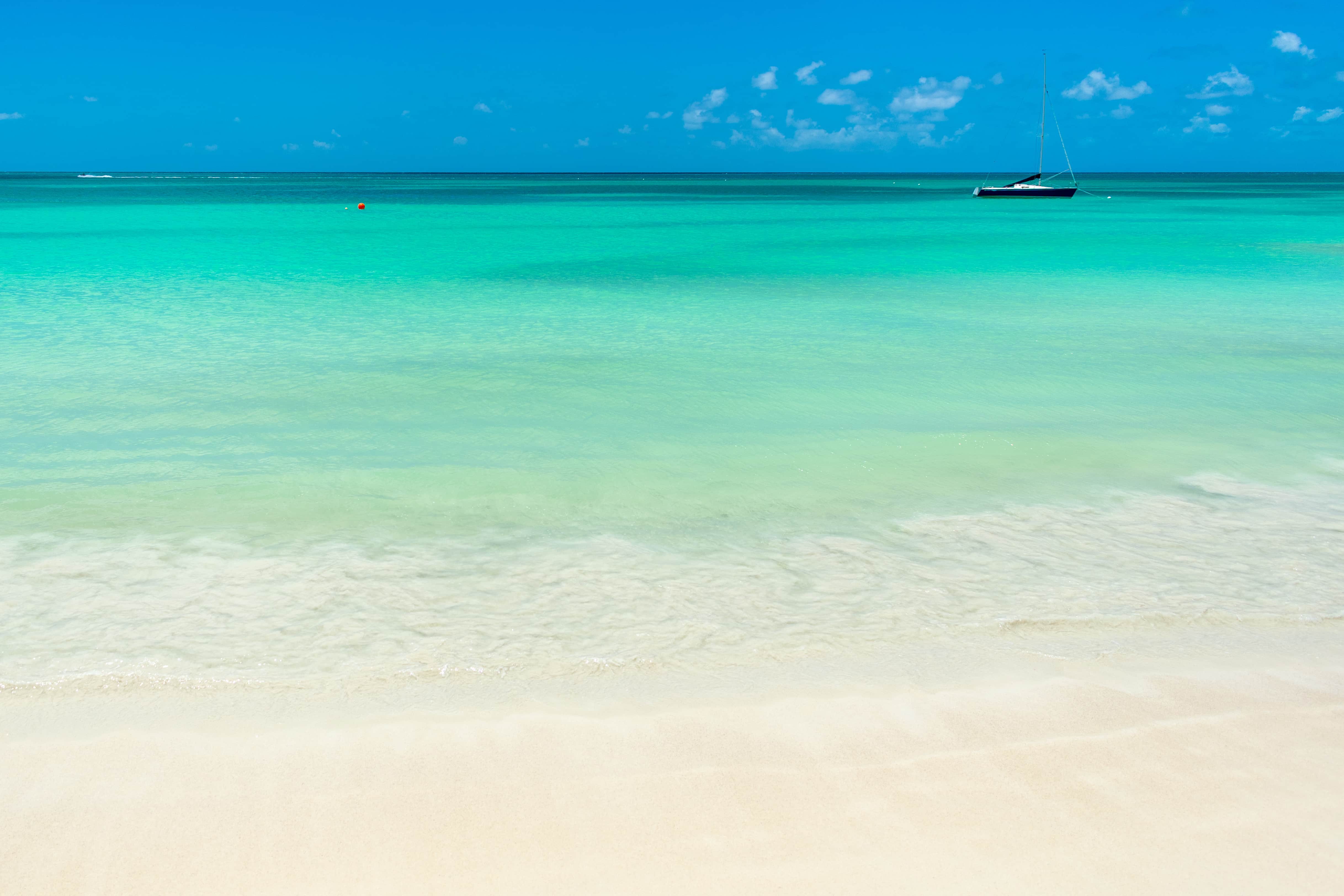 Dickenson Bay view from Ana's On The Beach, Antigua | SBPR