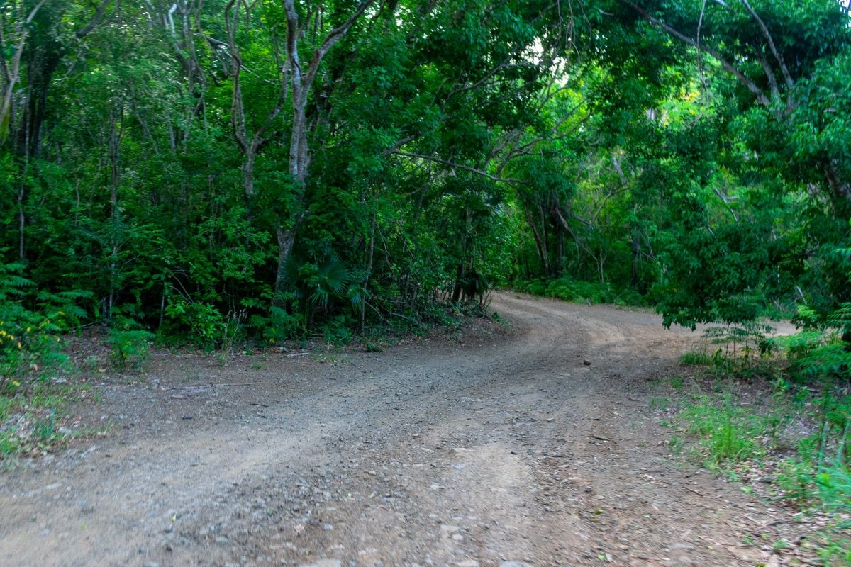 Exit left here for Neltjeberg Bay, St. Thomas | SBPR