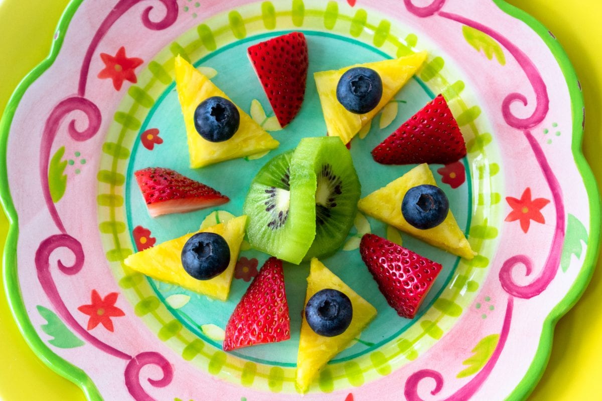 My fruit plate at Bellavista Bed & Breakfast, St. Thomas | SBPR
