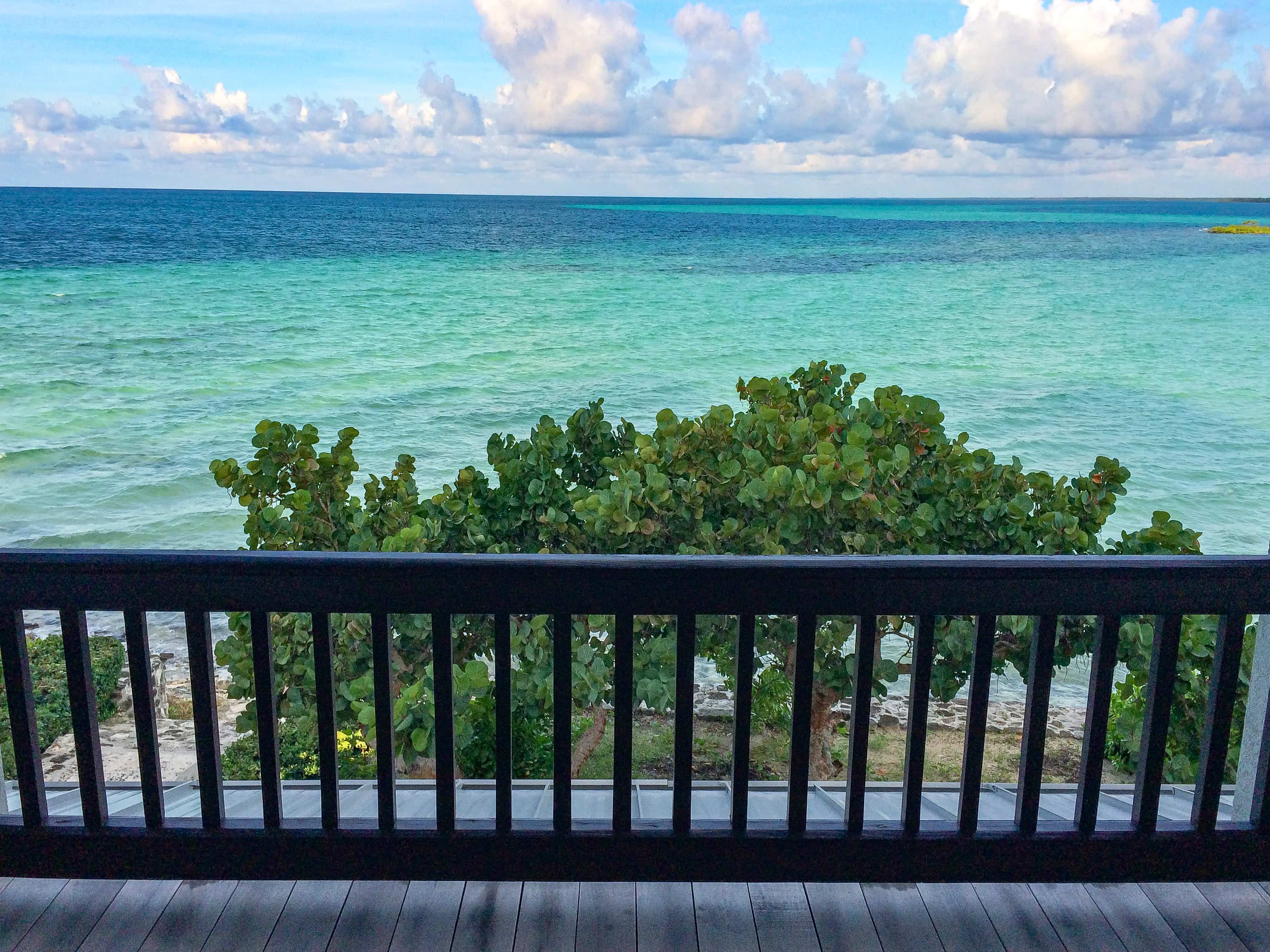 Master Bedroom view from Gumbo Limbo Villa at Deep Water Cay, The Bahamas | SBPR