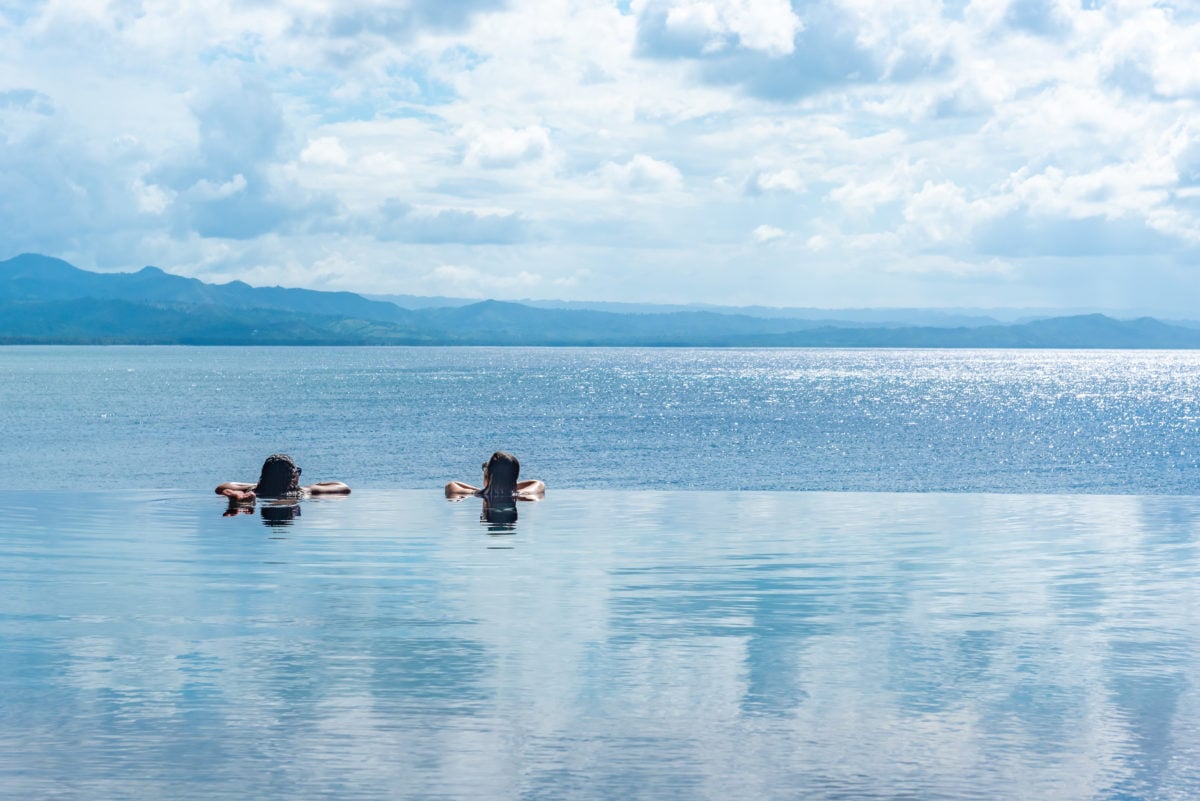 Ani Dominican Republic pool.