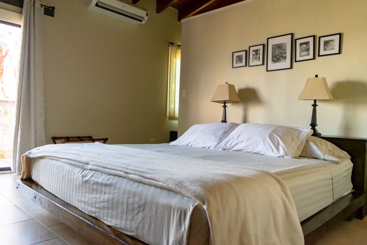 King Bed at Two Sandals Bed and Breakfast, St. Thomas | SBPR