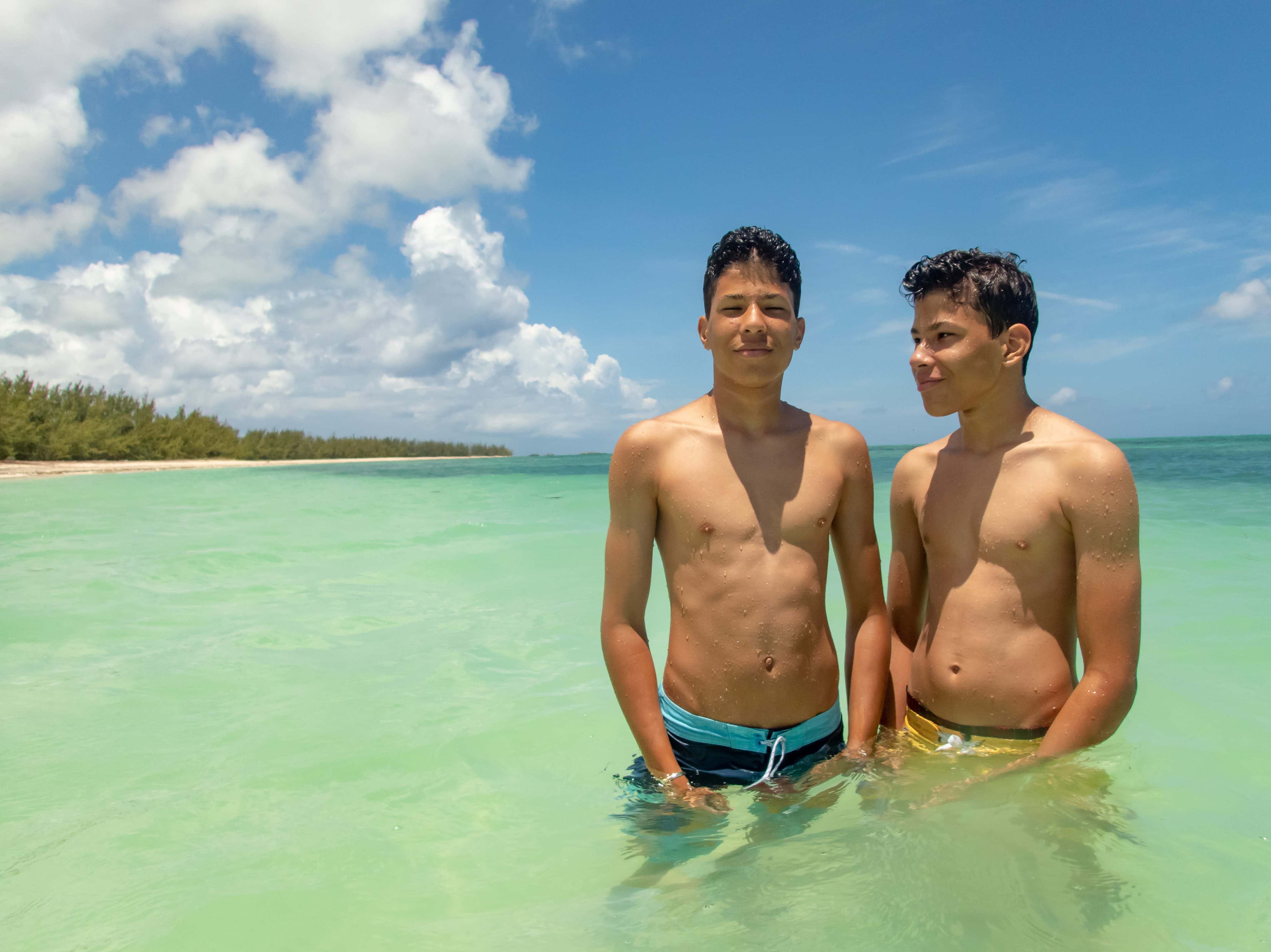 Almost West Indian Bennett Boys in North Caicos | SBPR