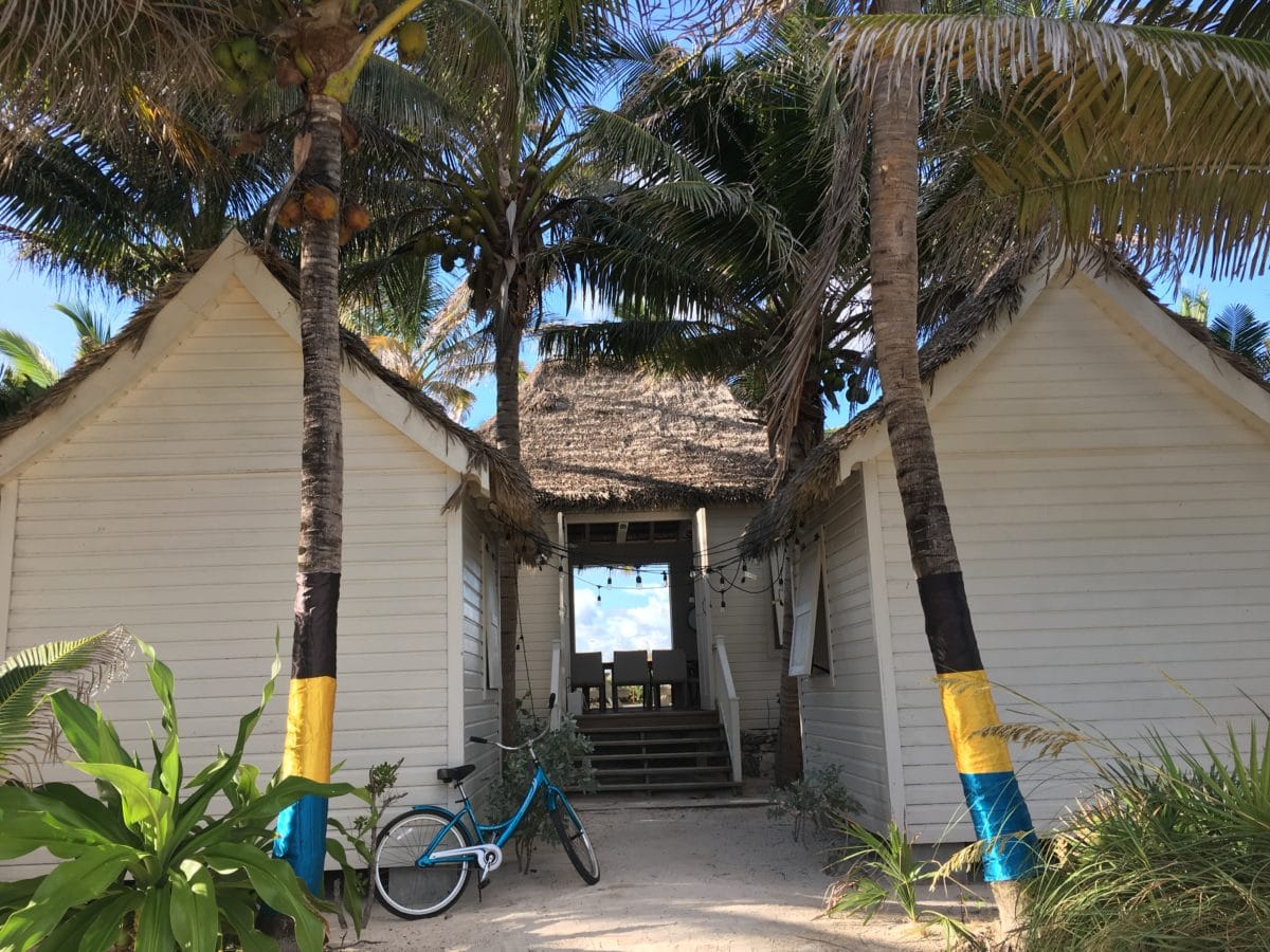 Beach Cabana at Sandpiper Inn, Abaco, The Bahamas