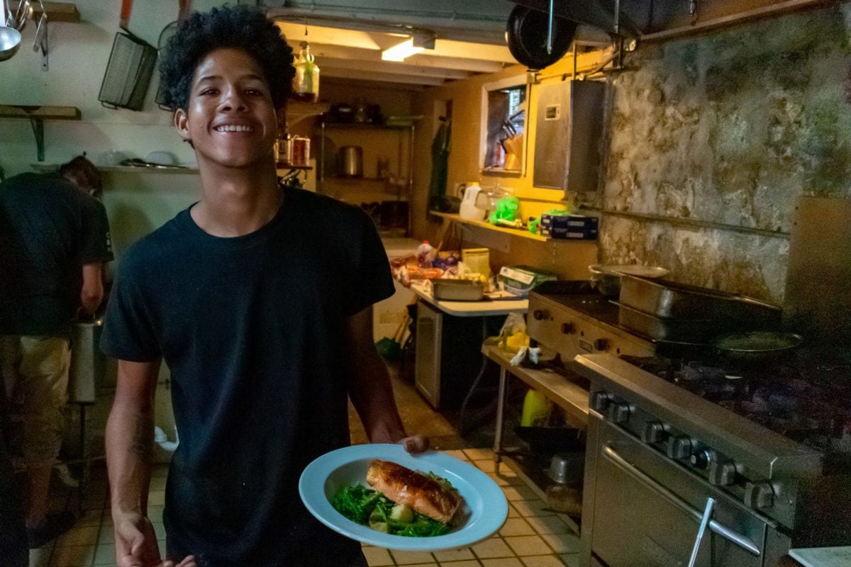 This 16 year-old chef is a wizard in the kitchen at Cibone in Frederiksted, St. Croix | SBPR