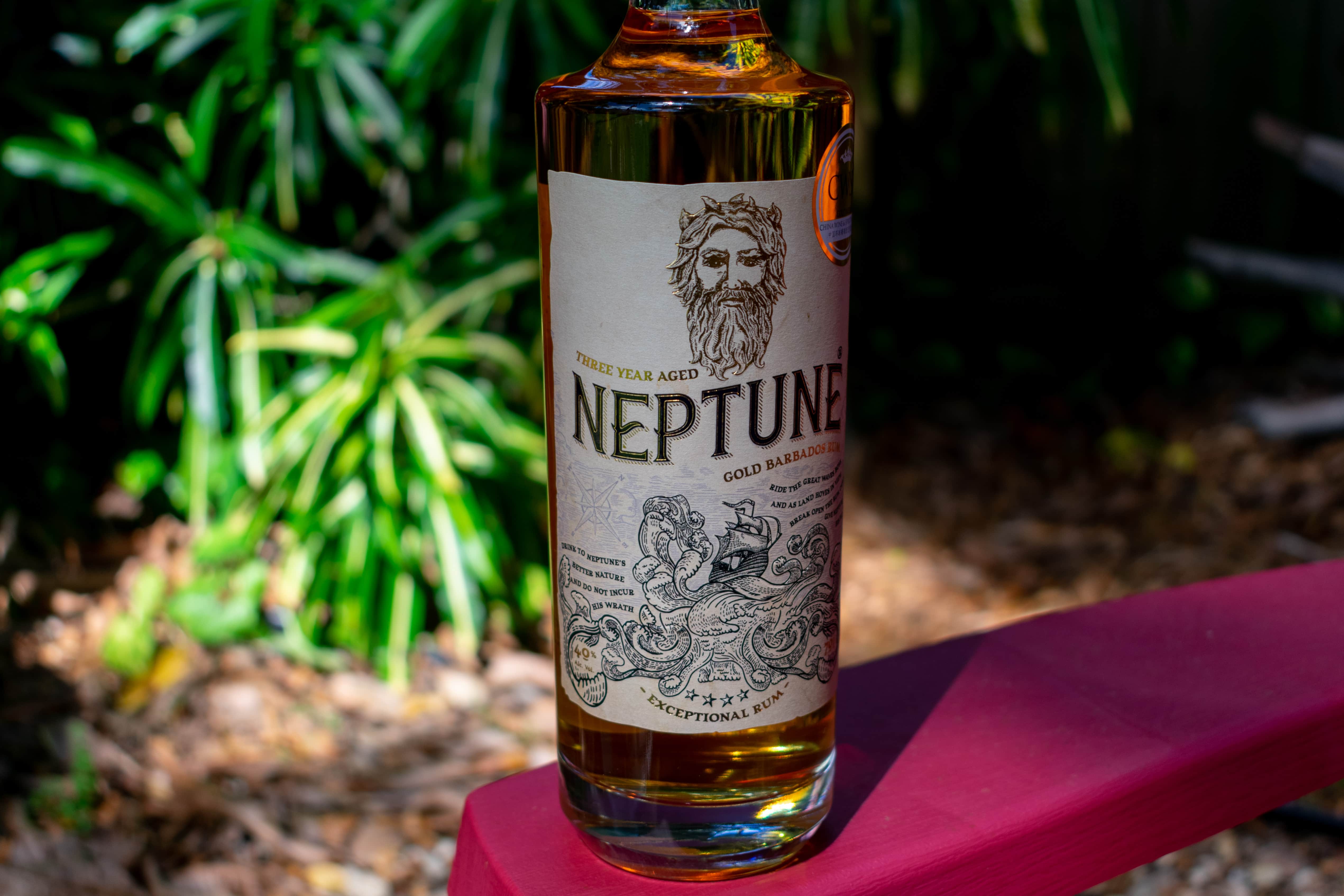 Neptune Rum Three-Year Aged Gold