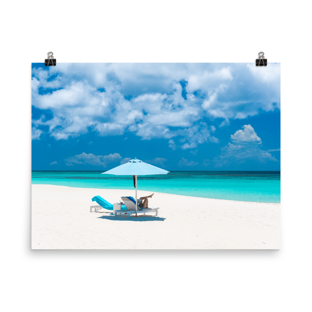 Anguilla Beach Day Print