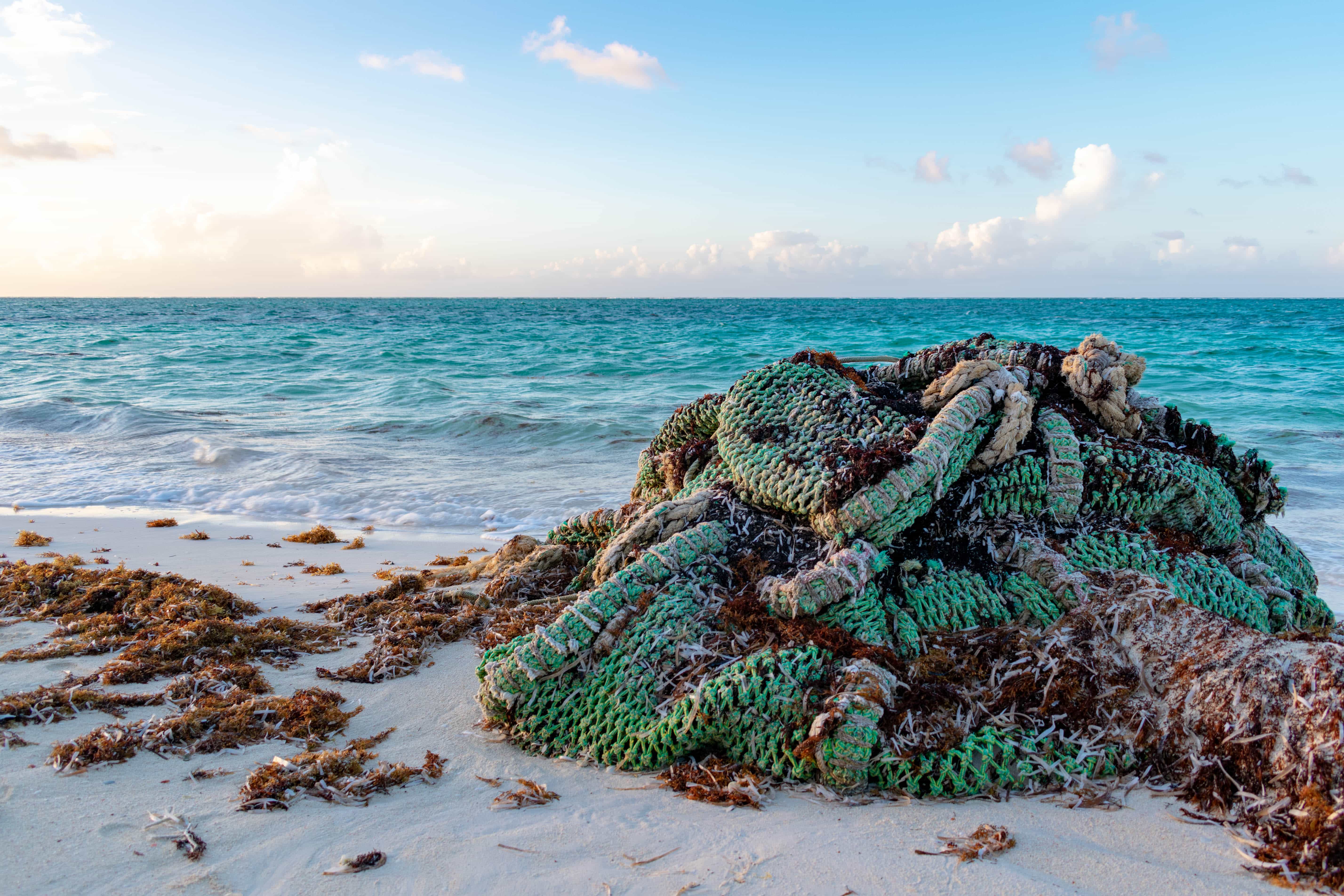 Fishing nets, Whitby Beach, North Caicos | SBPR