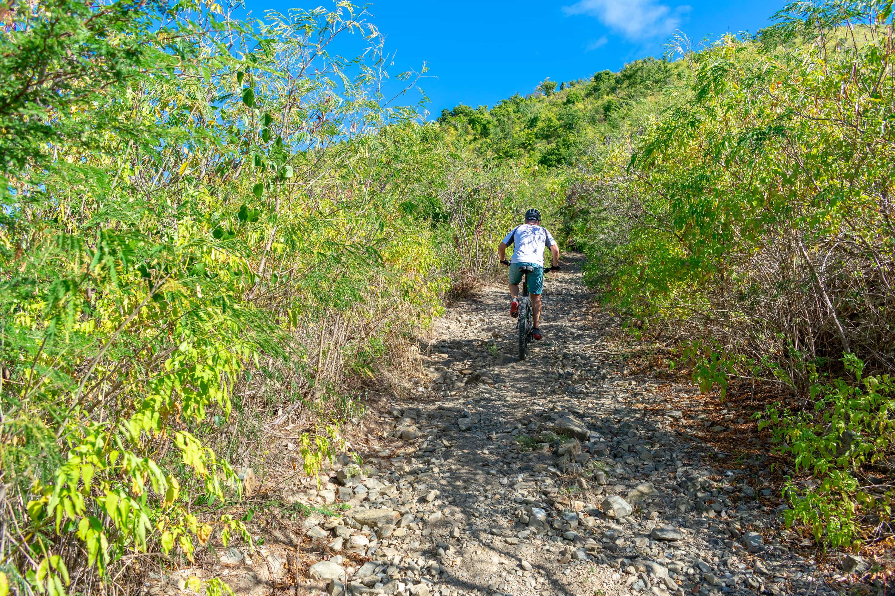 Mountain Biking Goat Hill, St. Croix | SBPR