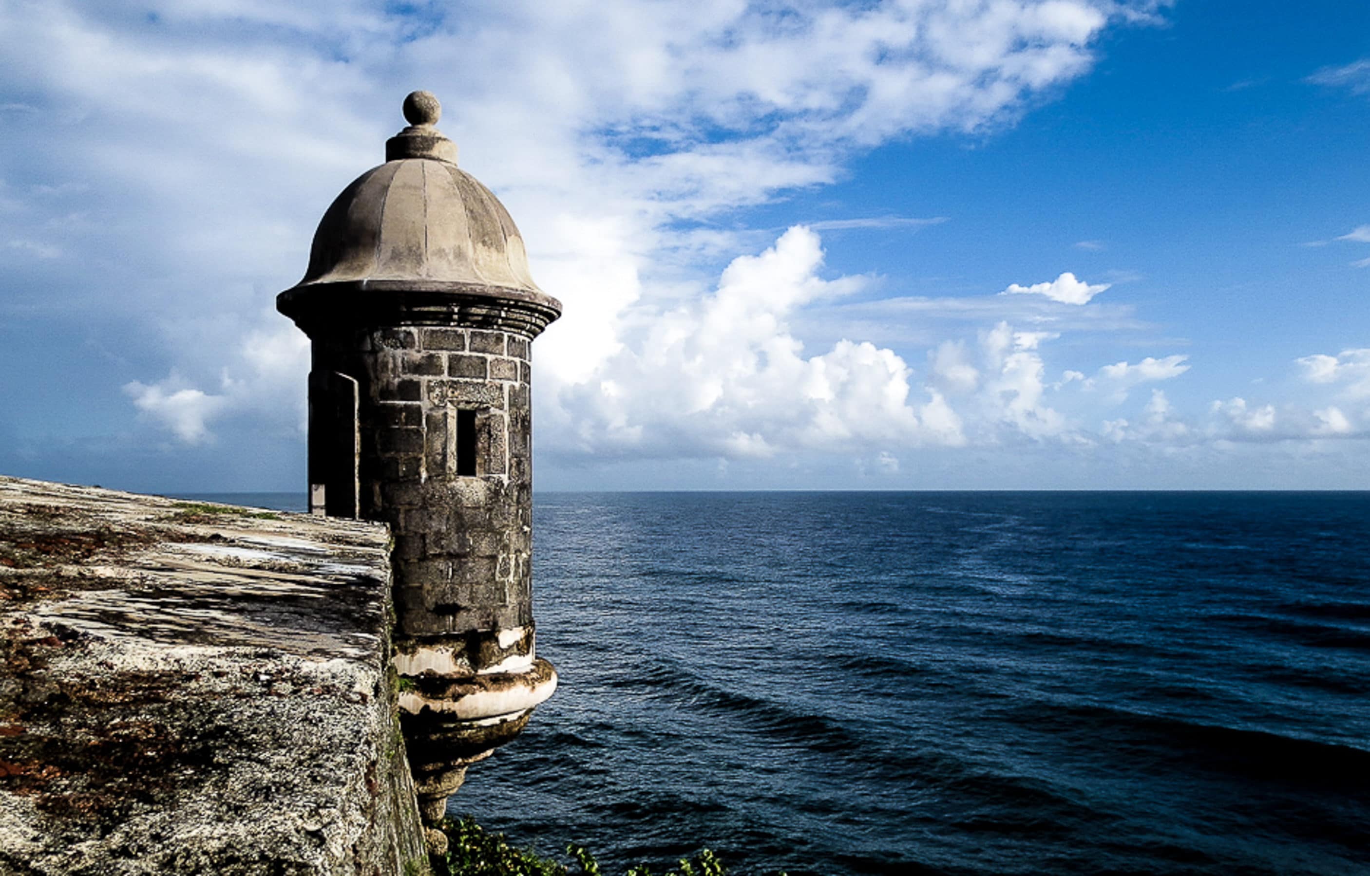 Iconic San Juan sentry box, Puerto Rico | Credit: Zach Stadler