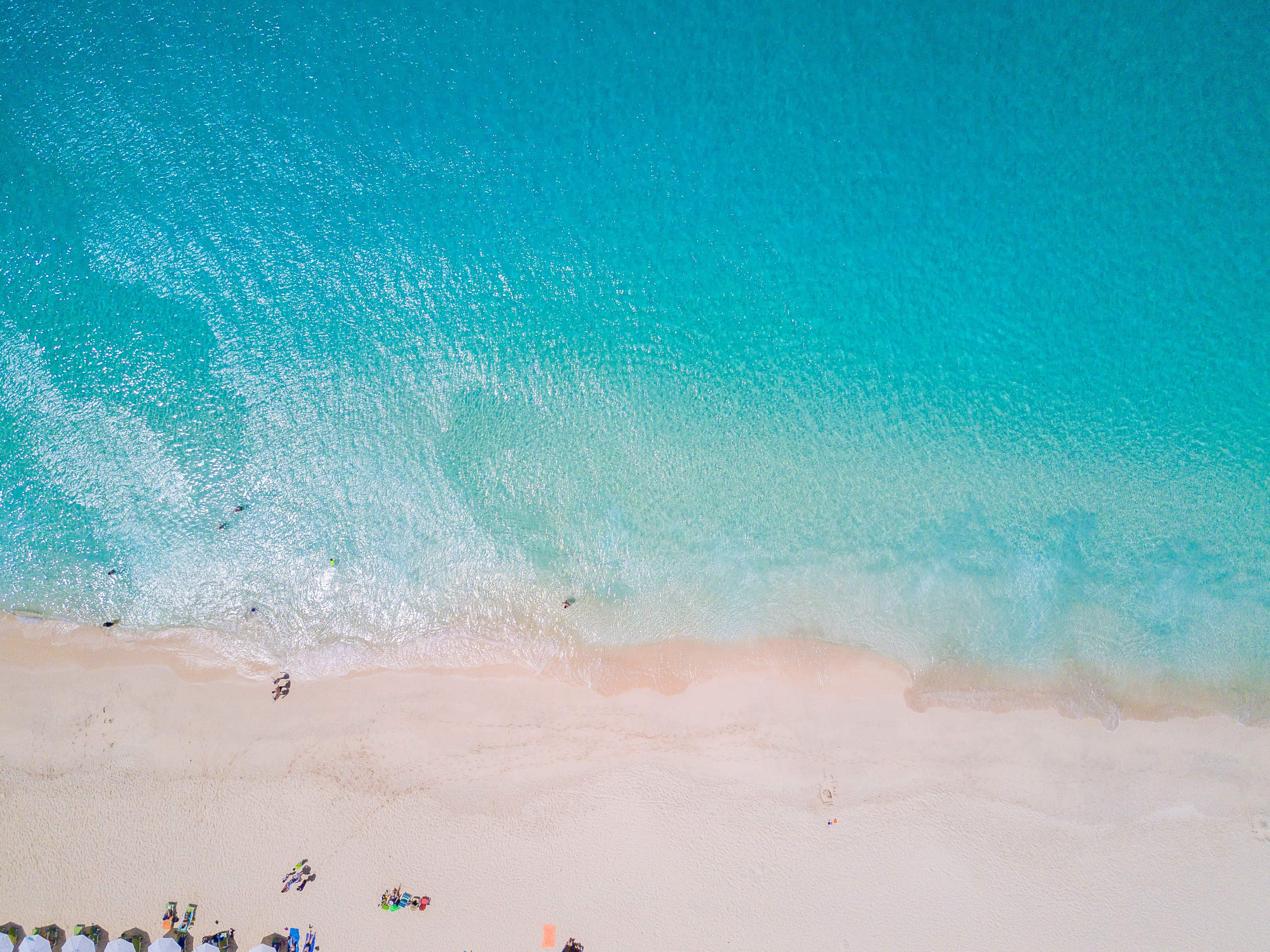 Meads Bay, Anguilla from the sky | Credit: Patrick Bennett, Uncommon Caribbean Images