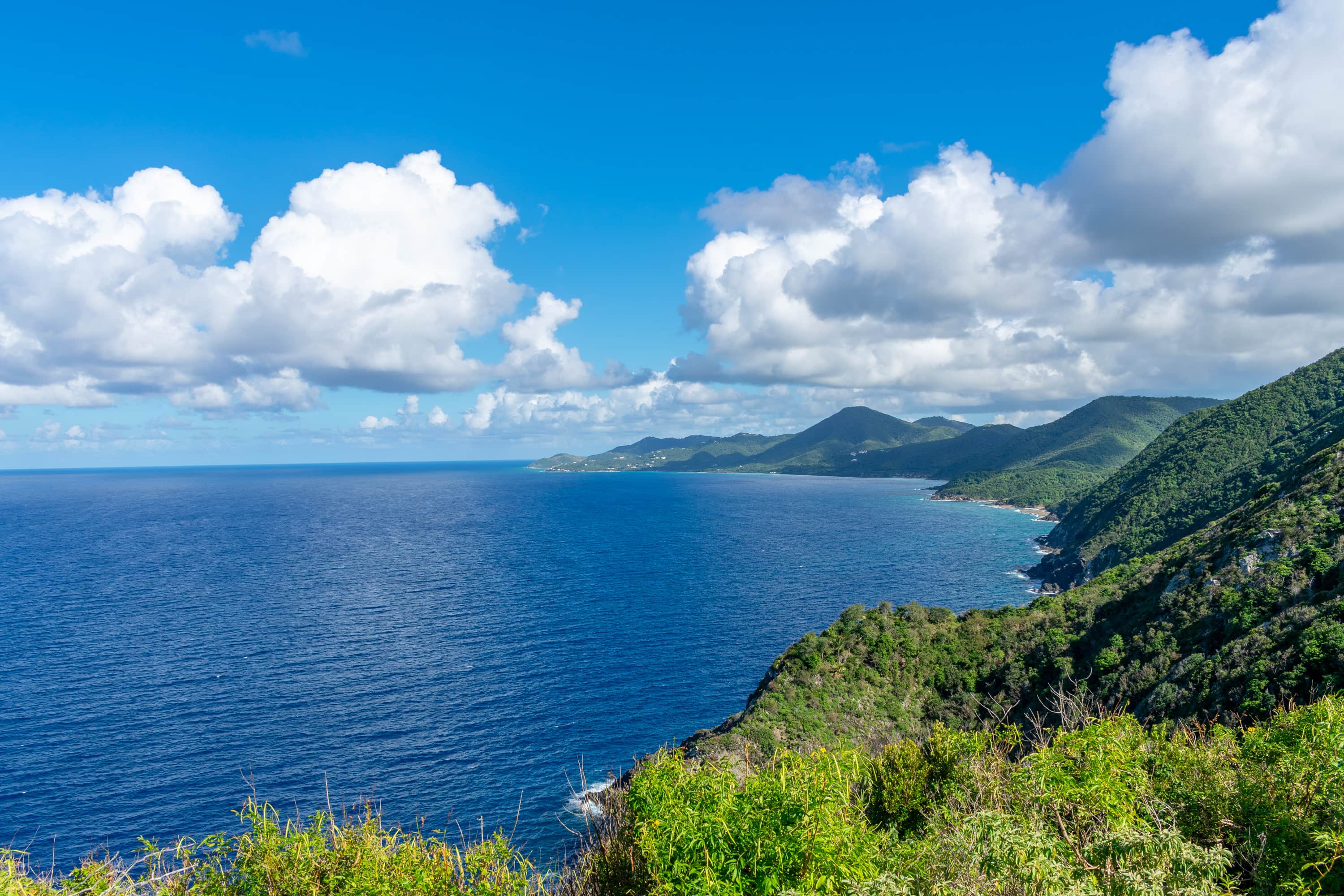 Looking East from Hams Bluff Lighthouse, St. Croix | SBPR