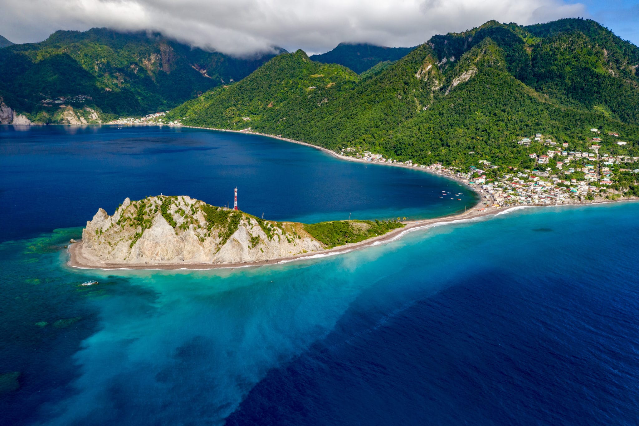 Scotts Head and Soufrière Bay