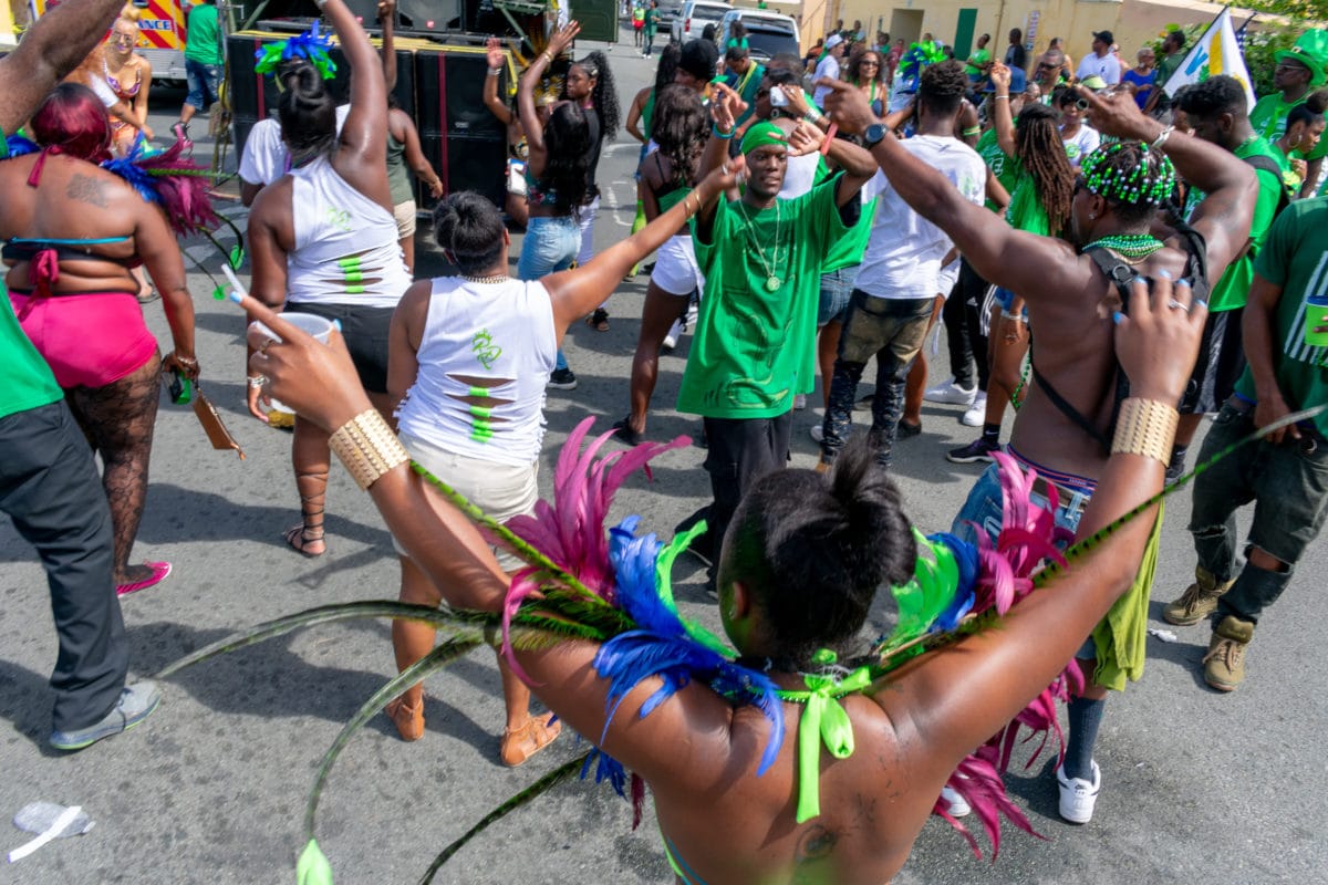 Mas in de streets for St. Croix St. Patrick's Day Parade | SBPR
