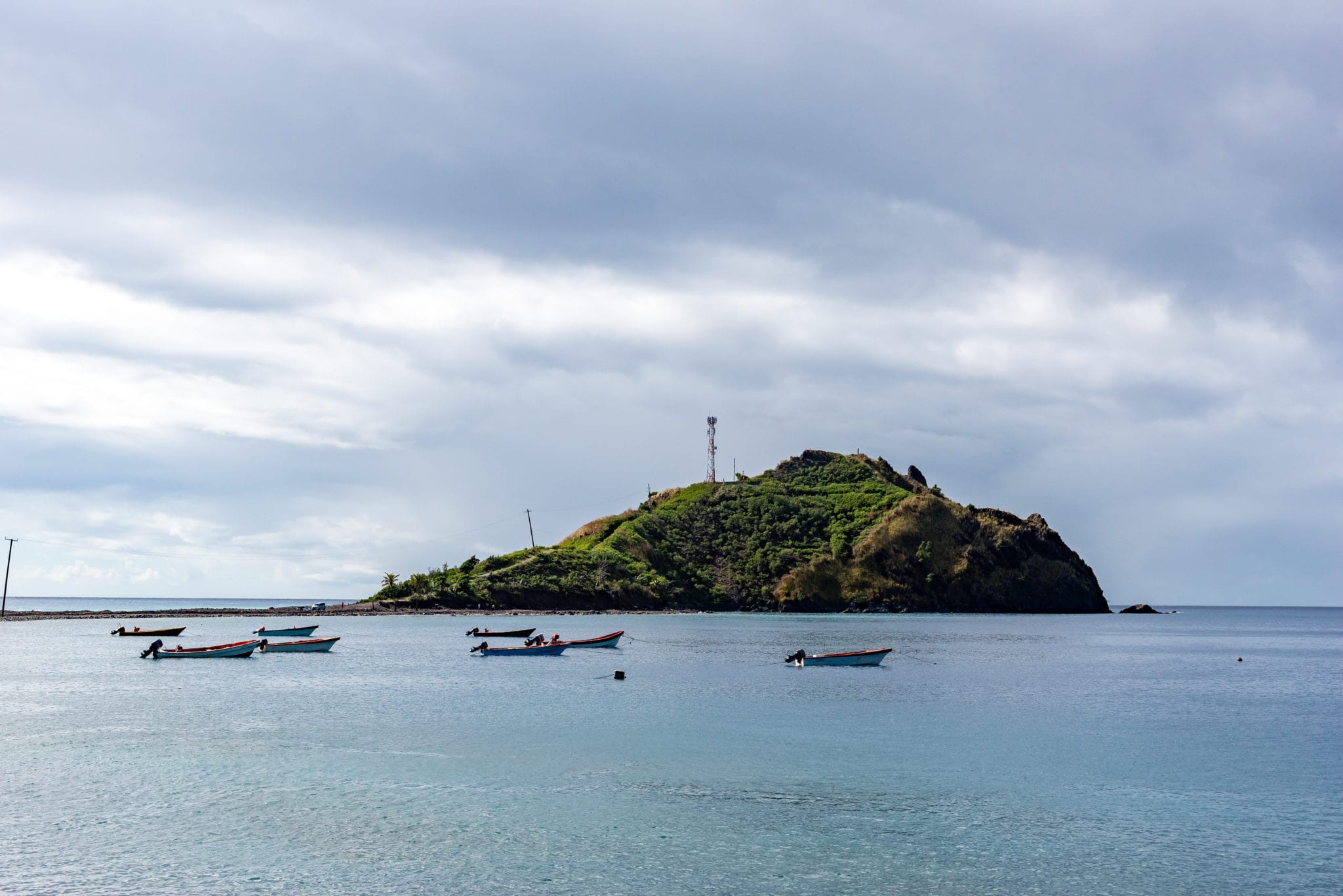 Scotts Head from shore