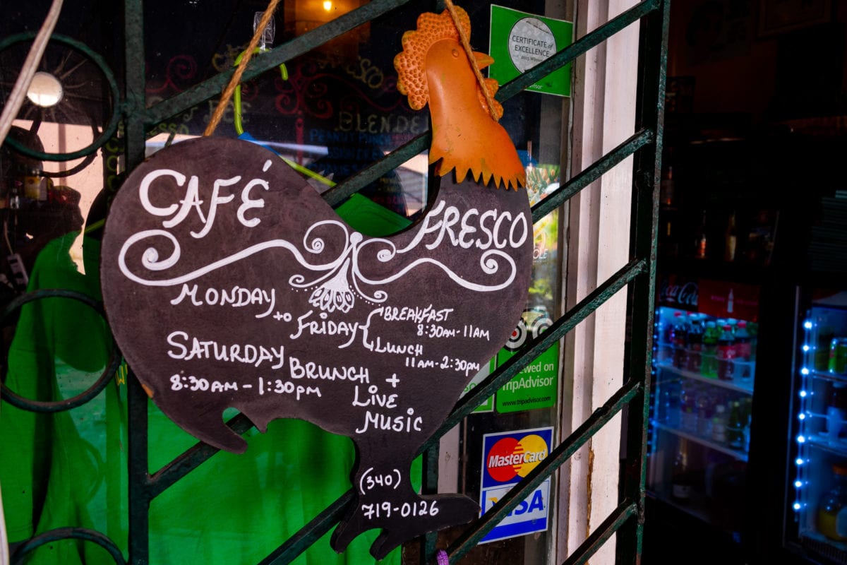 Cafe Fresco St. Croix Operating Hours | SBPR