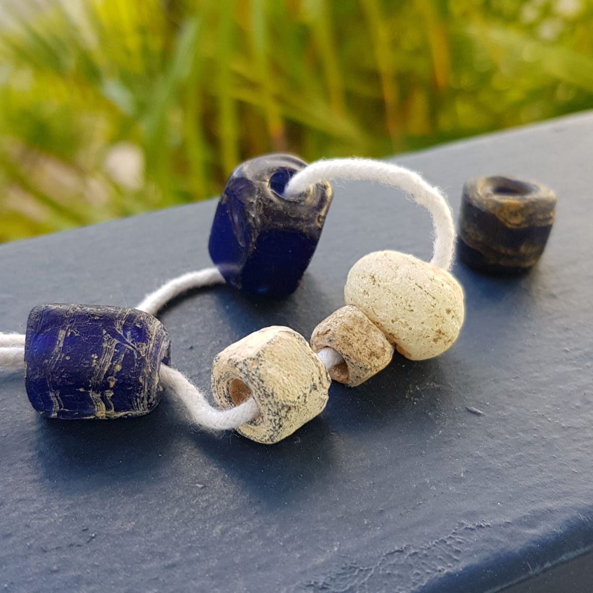 Statia Blue Beads aren't always blue...