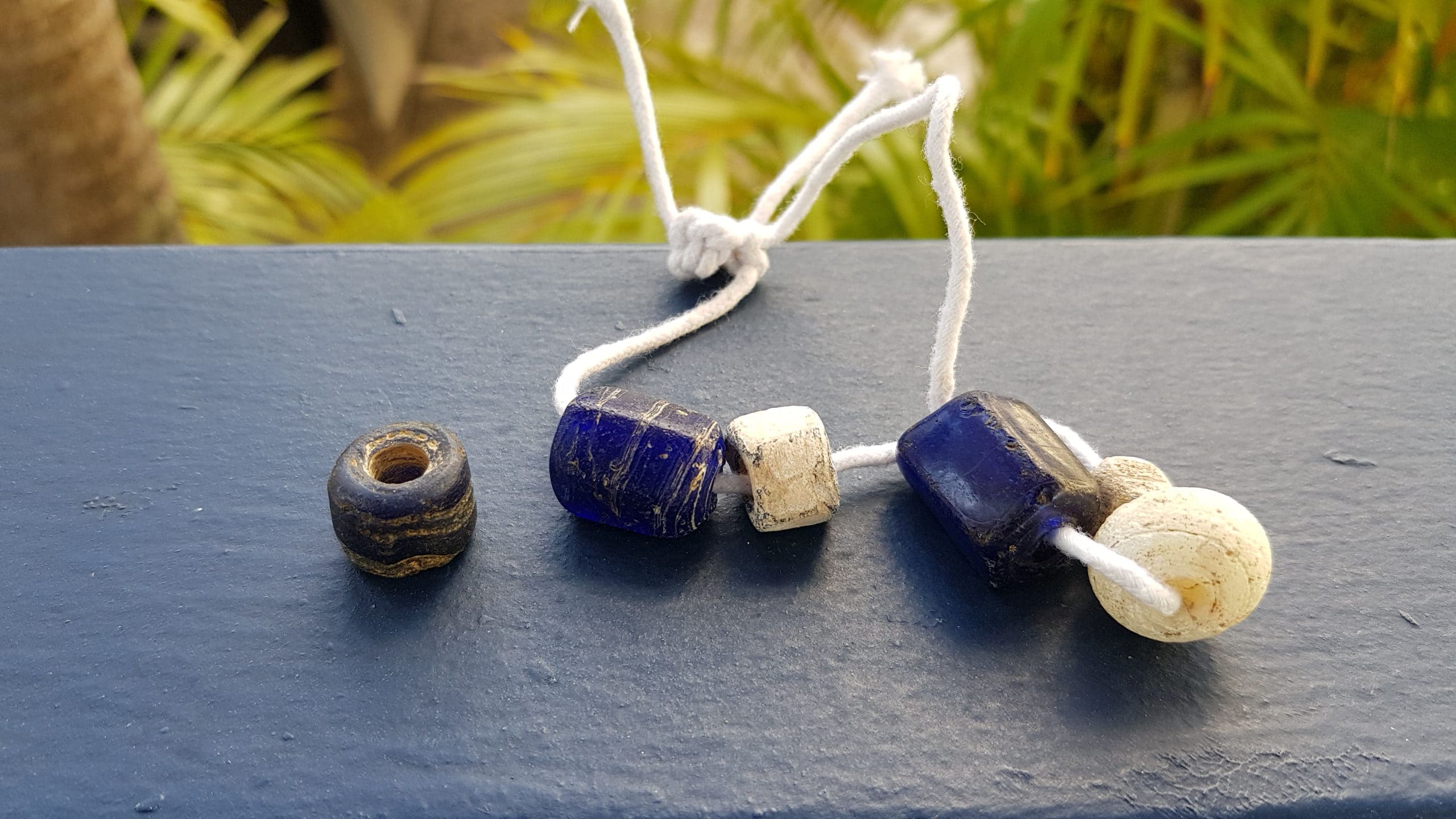 Statia Blue Beads