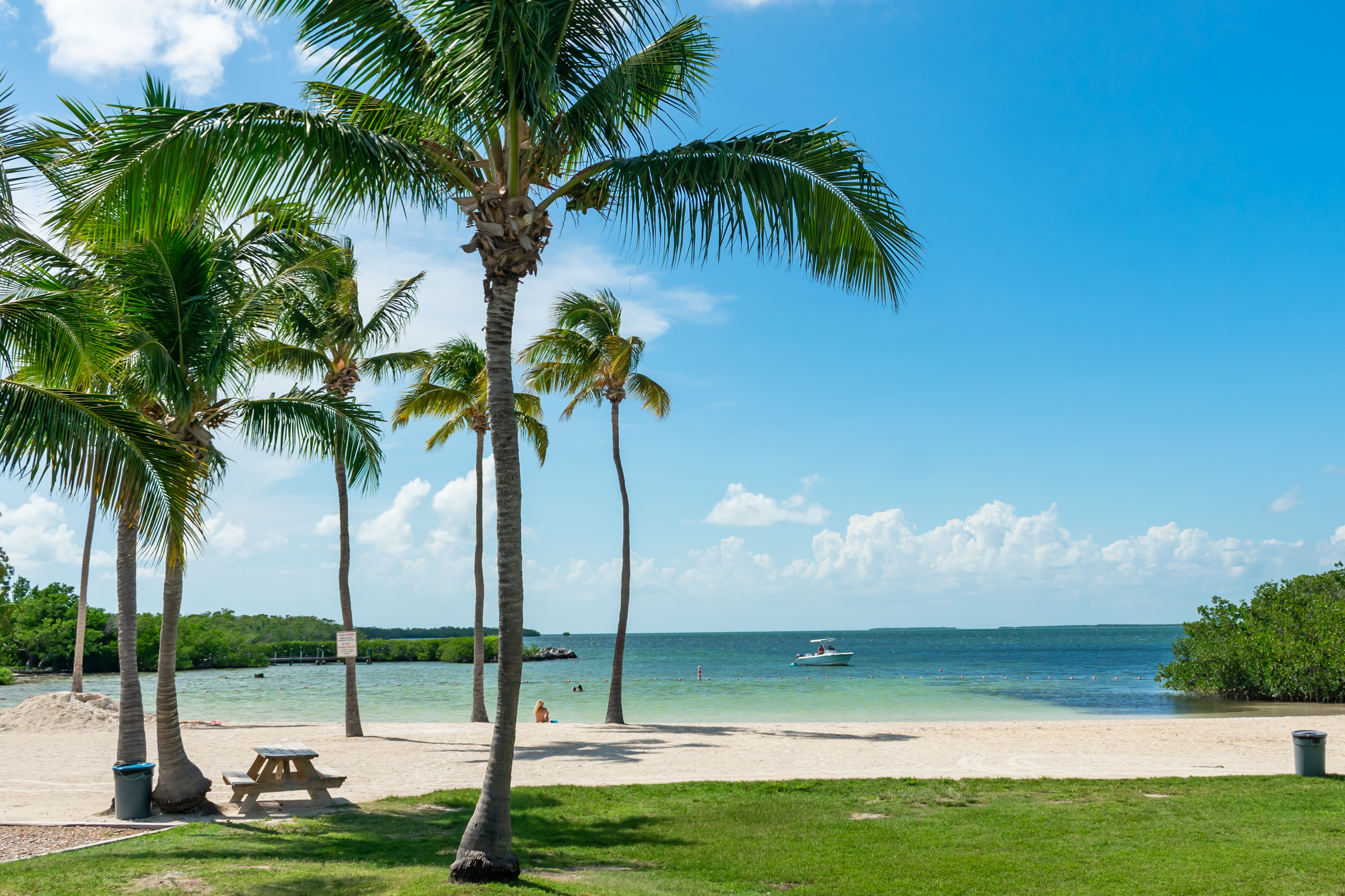 Beach at Founders Park, Islamorada