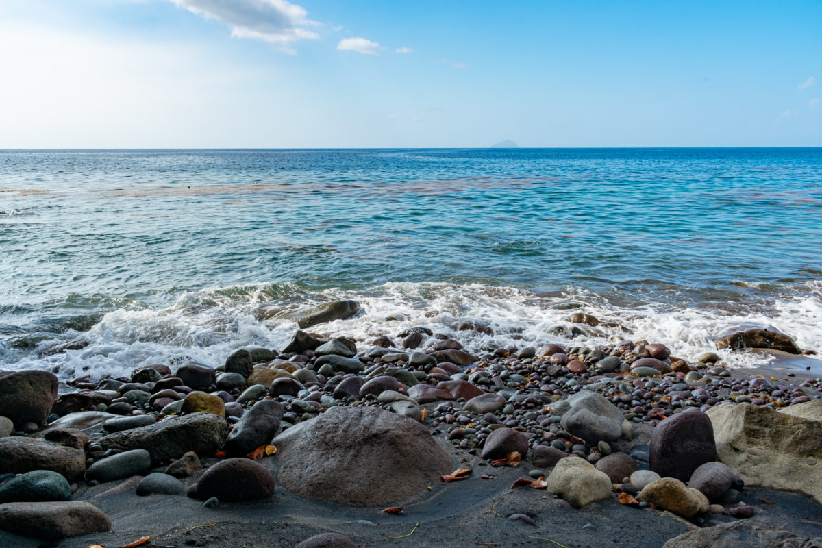 Beautiful Montserrat seascape