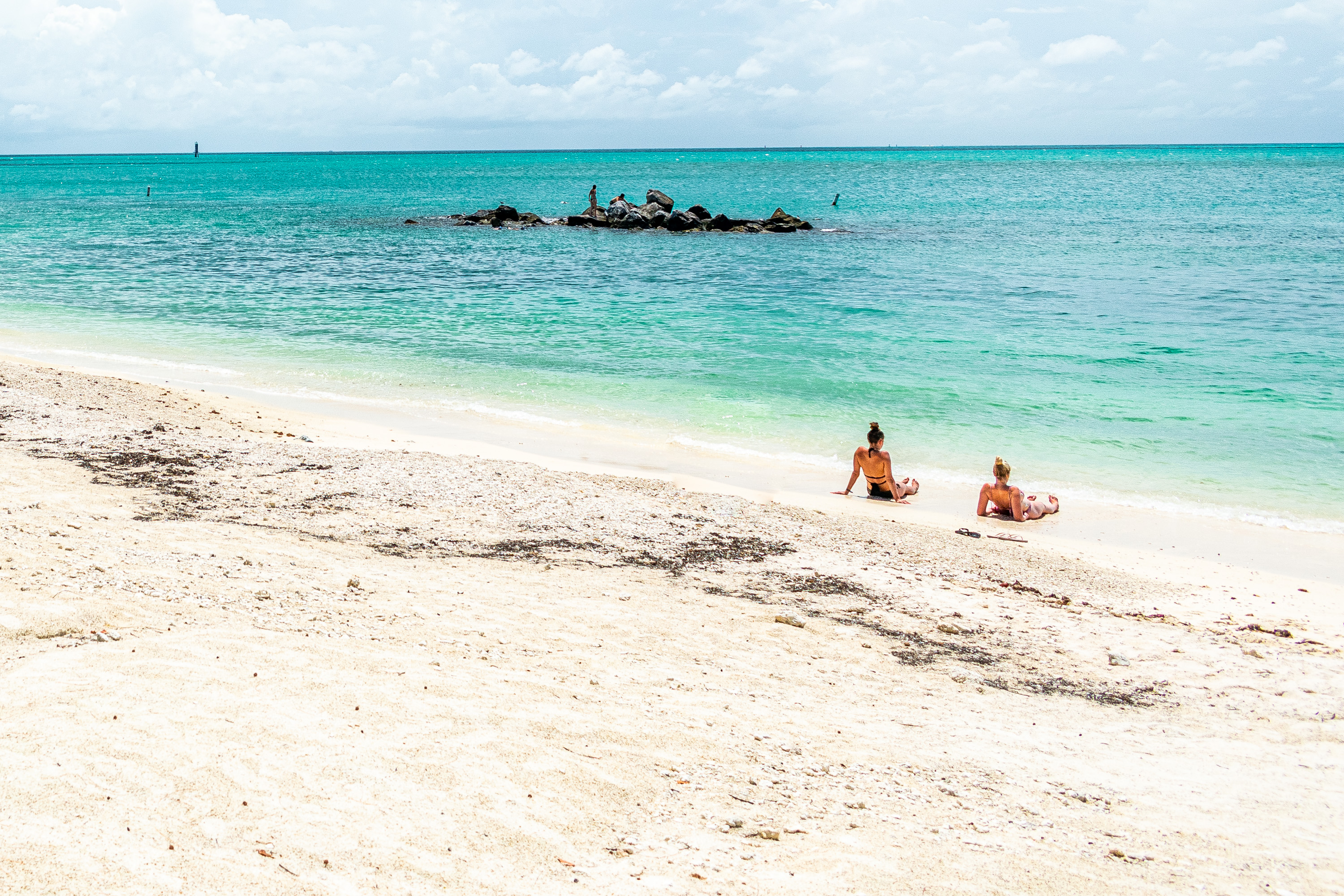 Seaside Sunning at Fort Zach Key West