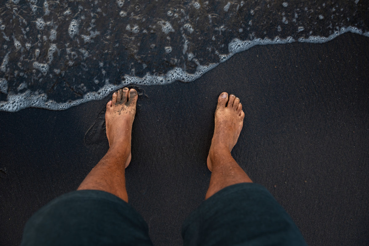 Coconut Black Sand Beach, Dominica