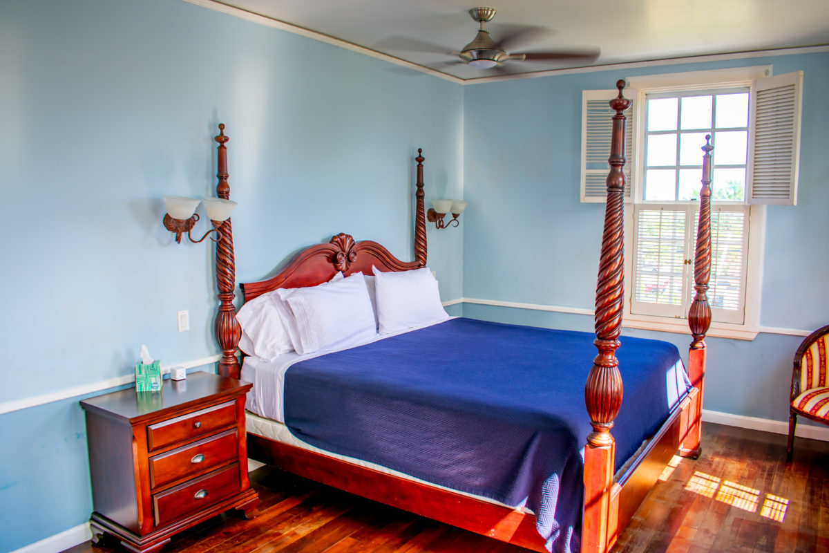 My Bed at Sugar Apple Bed & Breakfast, St. Croix