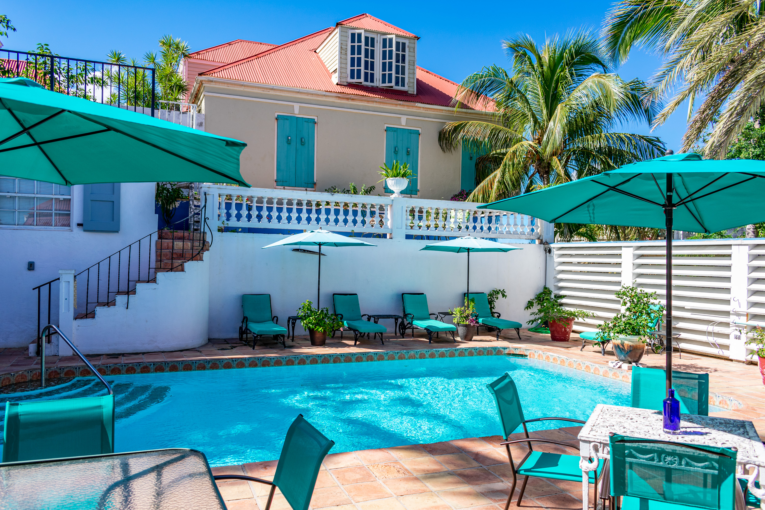 Sugar Apple Bed and Breakfast Pool Area