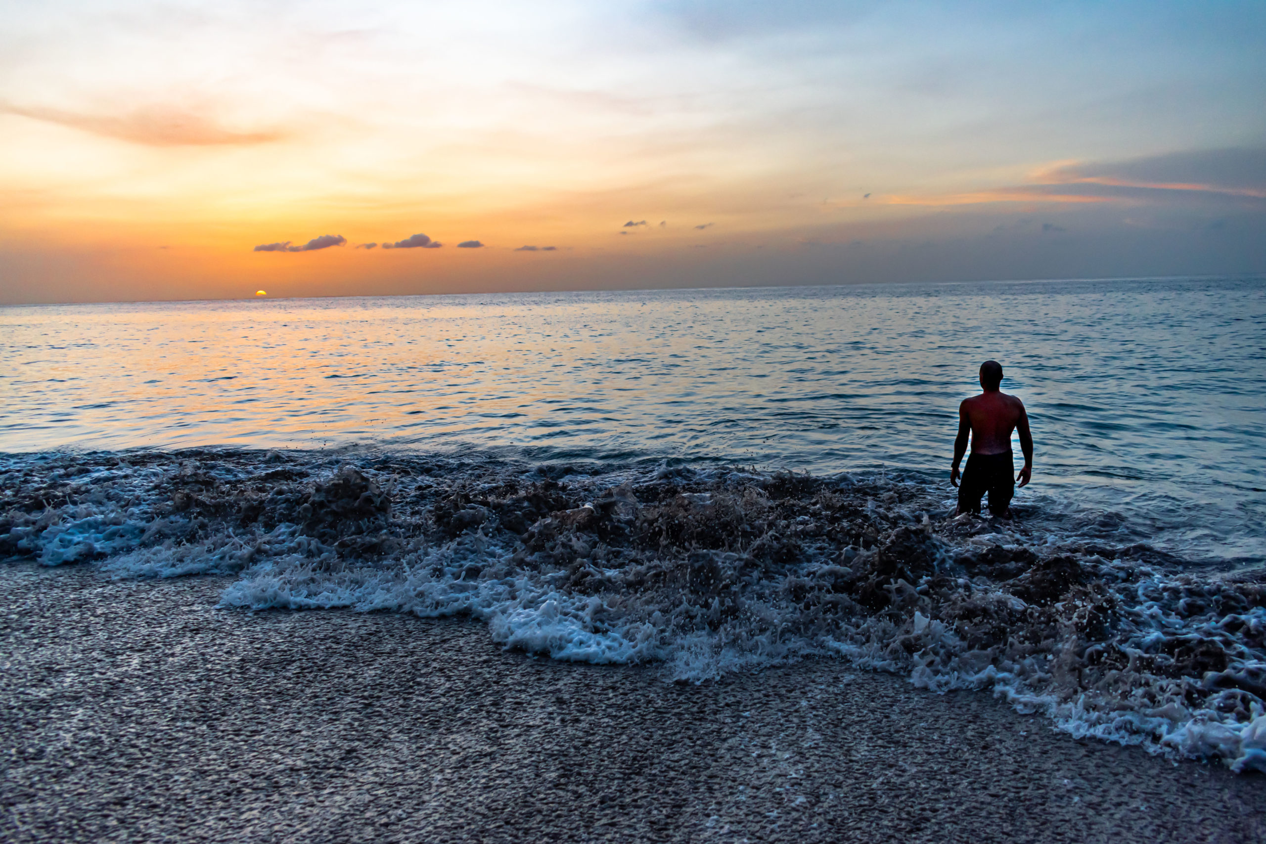 Woodlands Beach Sunset Magic