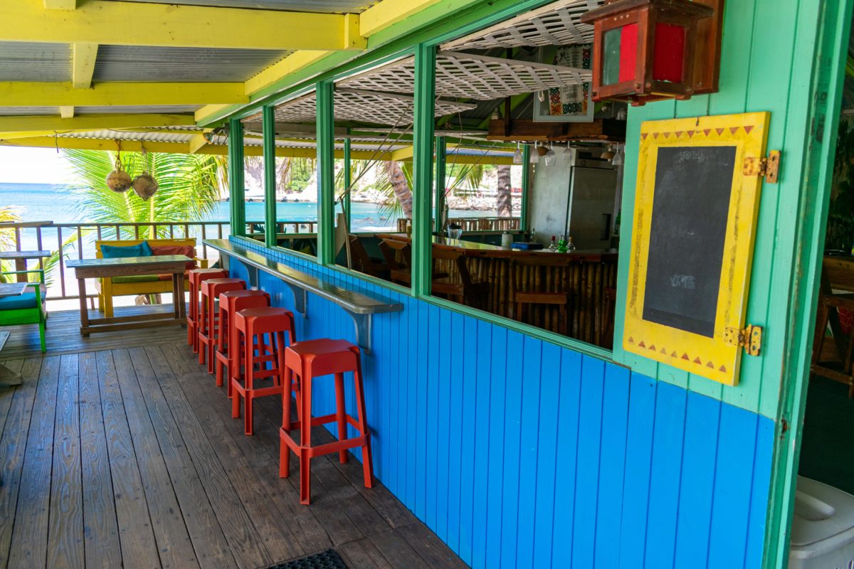 Inside Soca Cabana, Montserrat