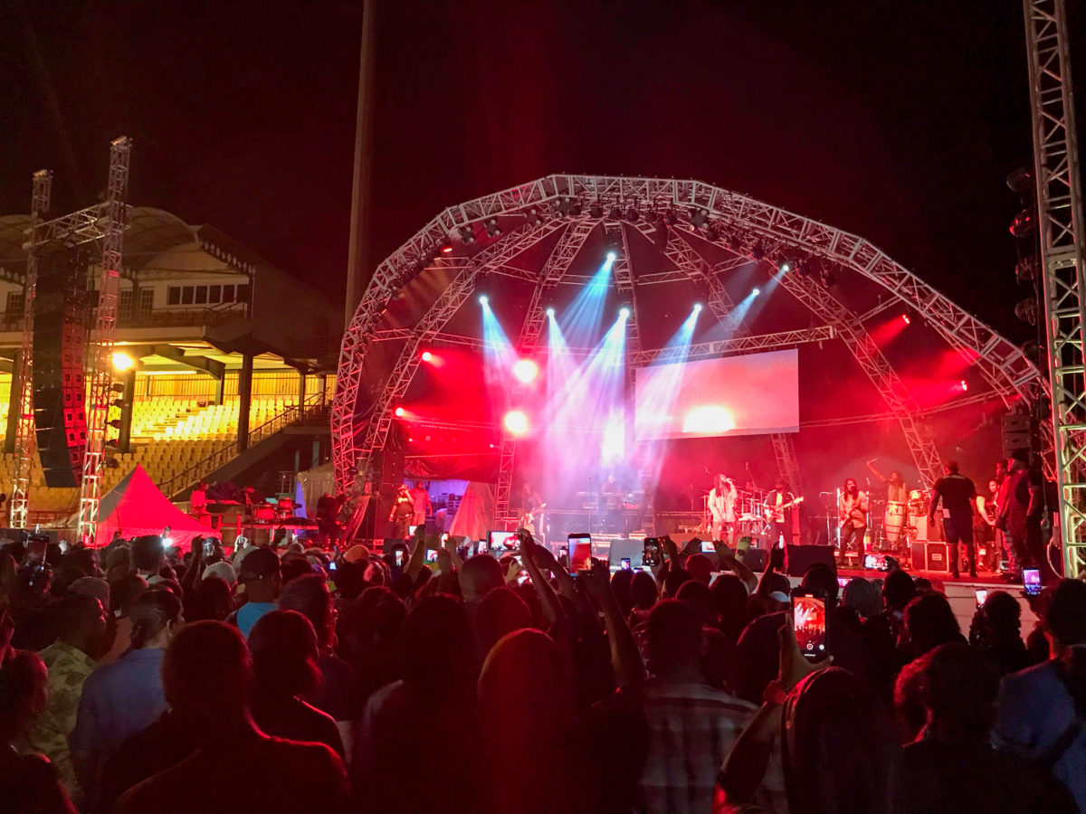 Chronixx at Saint Lucia Unity Fest