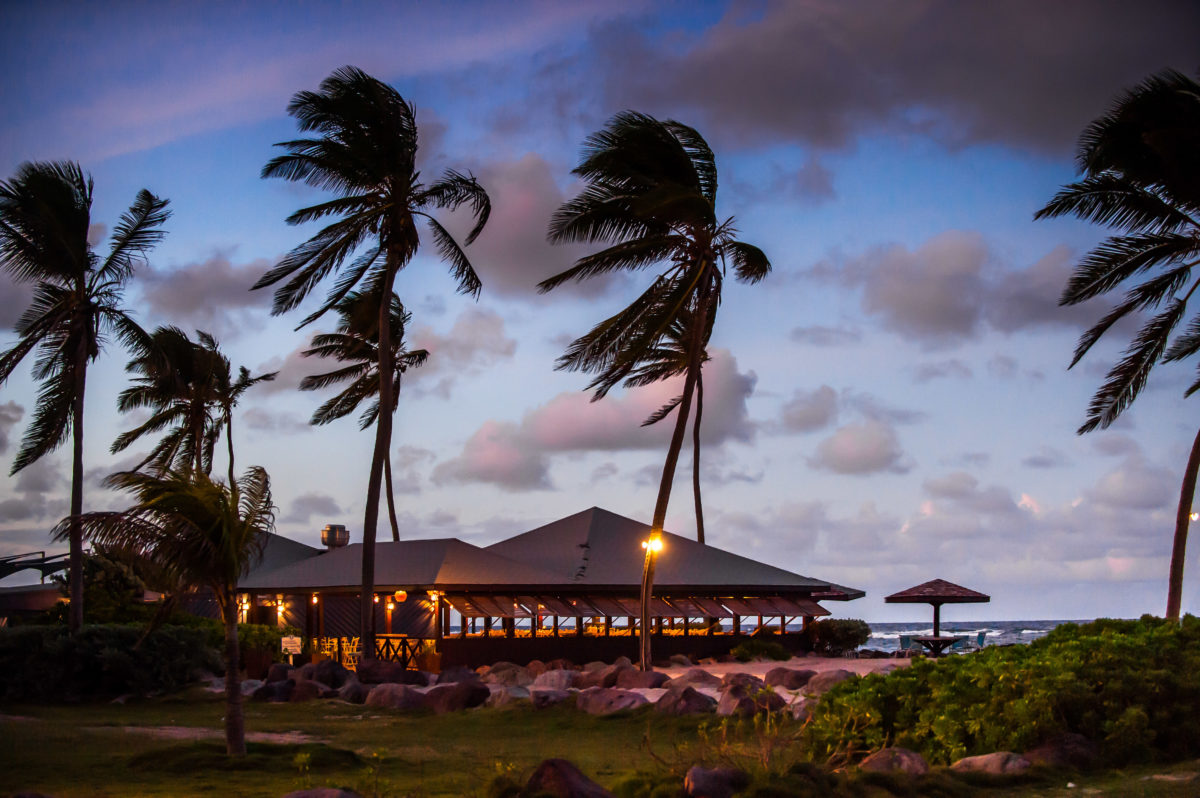 Sea Breeze Restaurant at Nisbet Plantation, Nevis