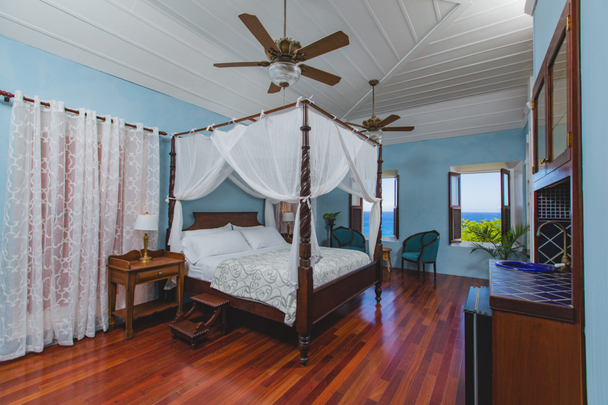 Main House Guest Room, Feather Leaf Inn, St. Croix