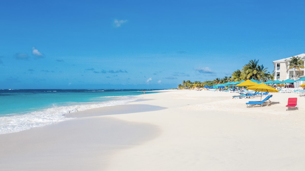 Anguilla Beach Zoom Virtual Background