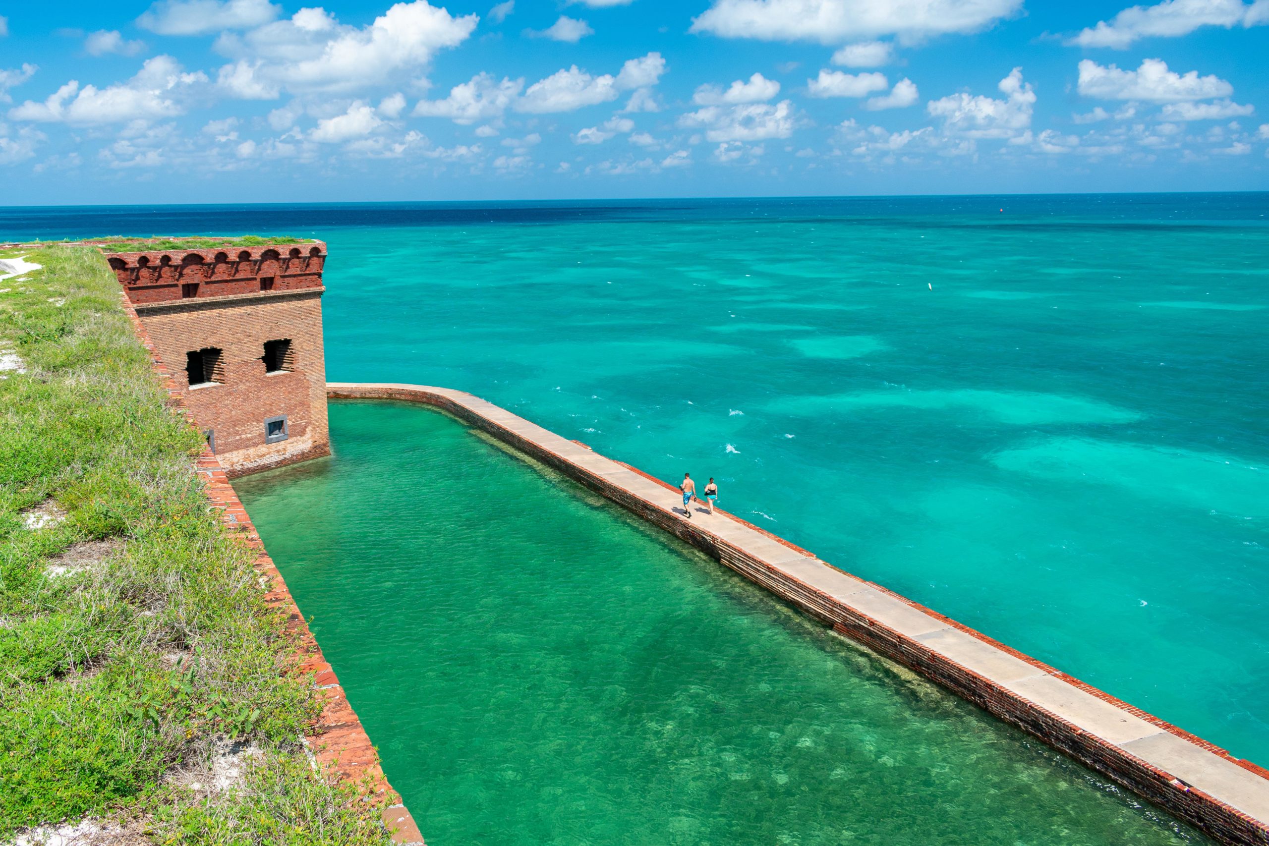 Fort Jefferson Seawalls