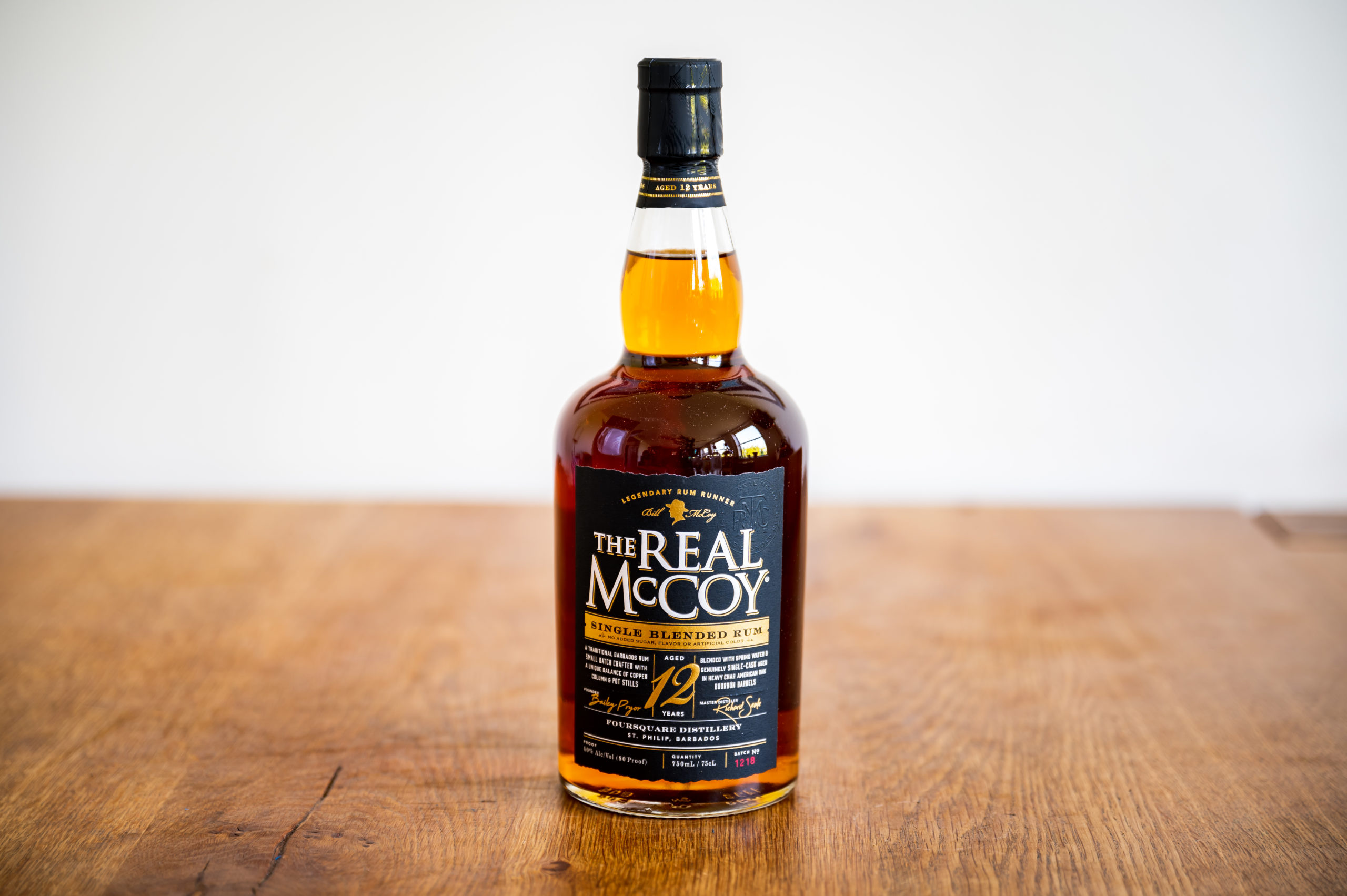 Real McCoy 12 Year Single Blended Rum