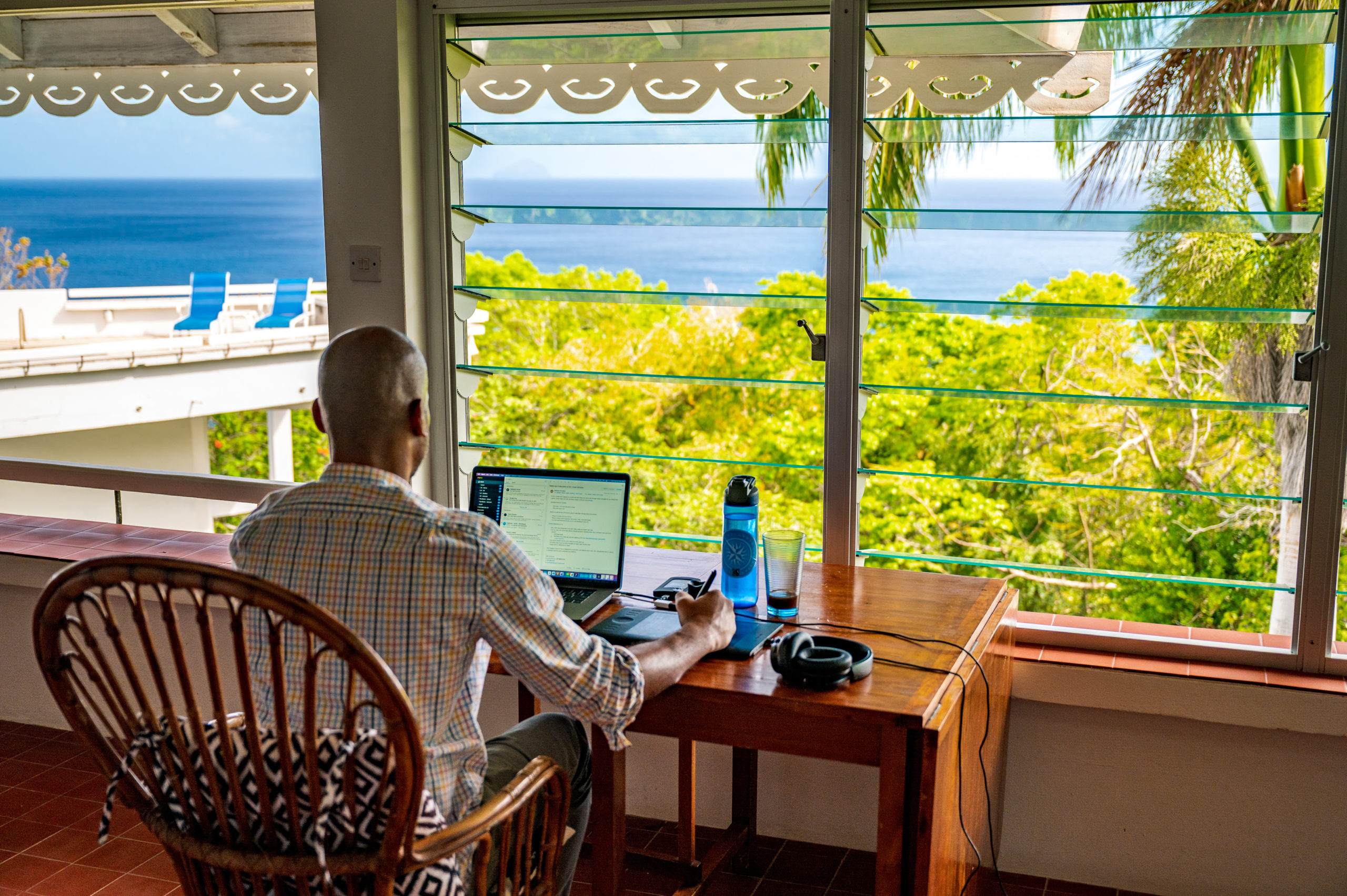 Caribbean remote work