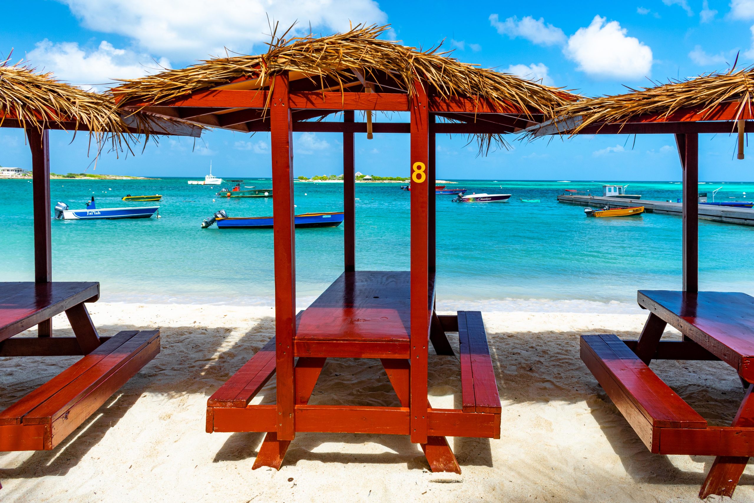 Seaside Seating in Island Harbour, Anguilla