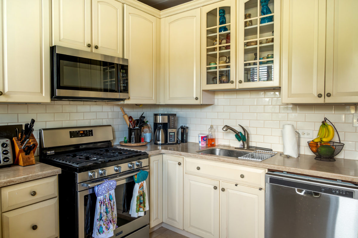 Cozy Kitchen inside The Manor House at Beresford Manor, St. Croix