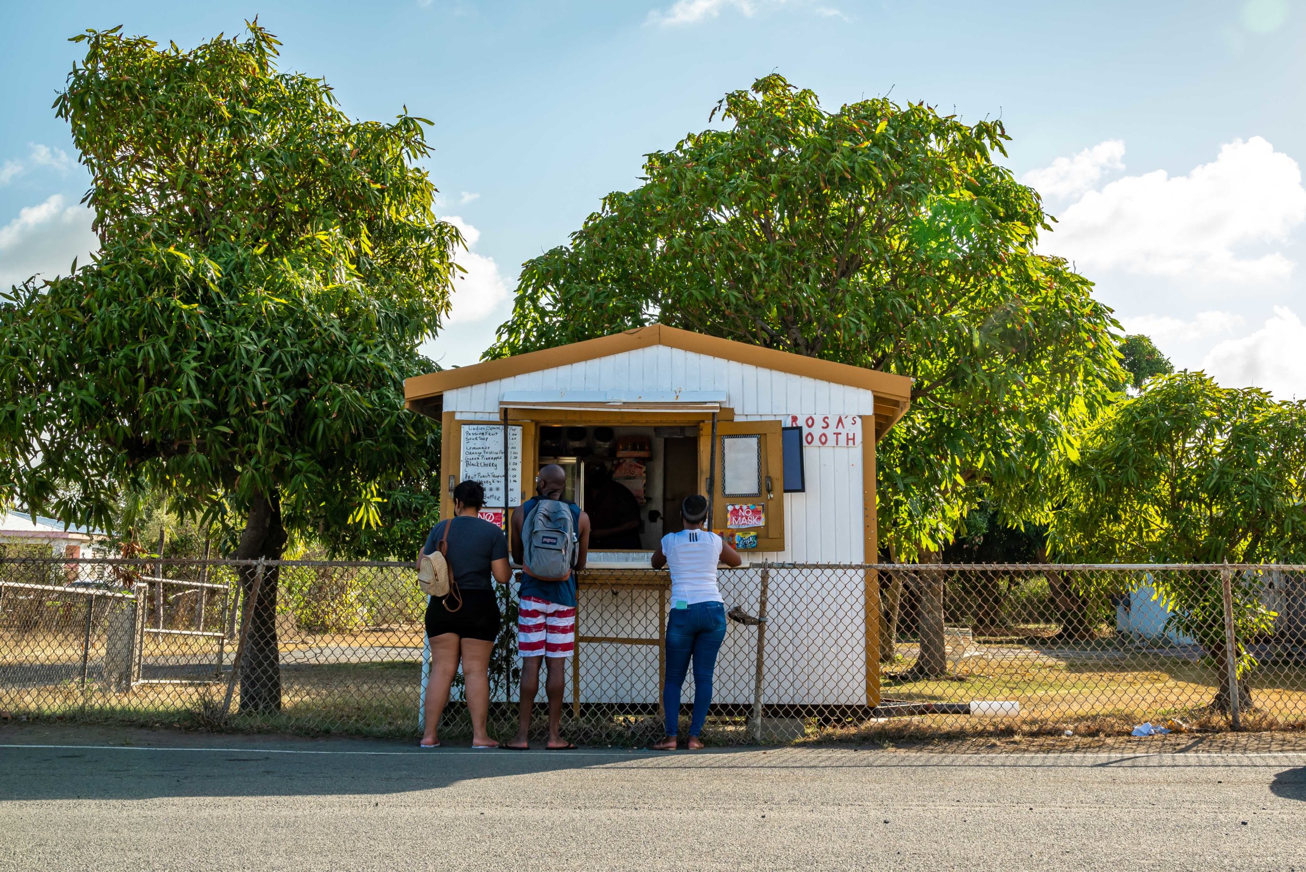 Rosa's Booth, St. Croix